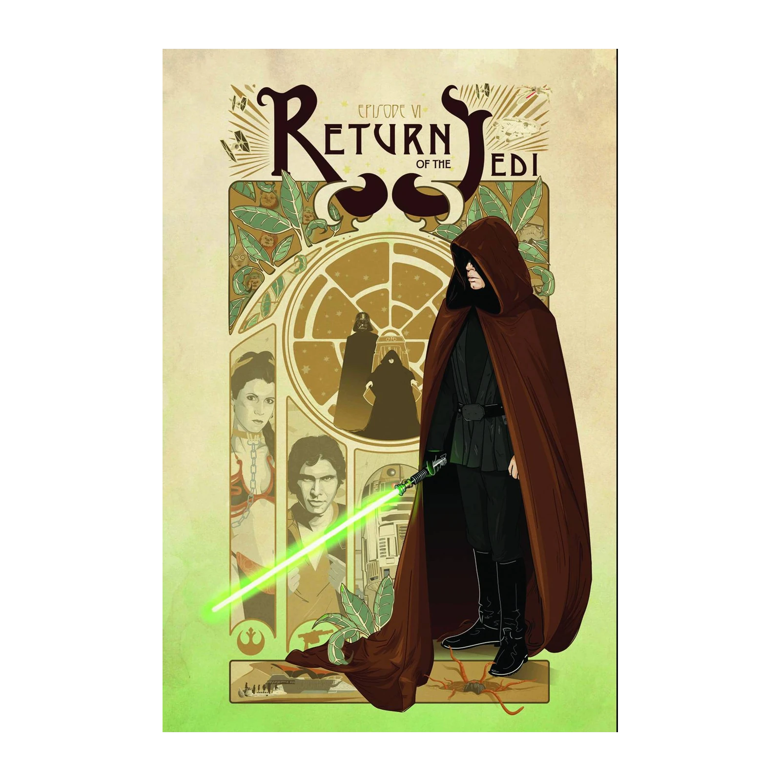 Return of the Jedi Epic Movie Poster Wall Art