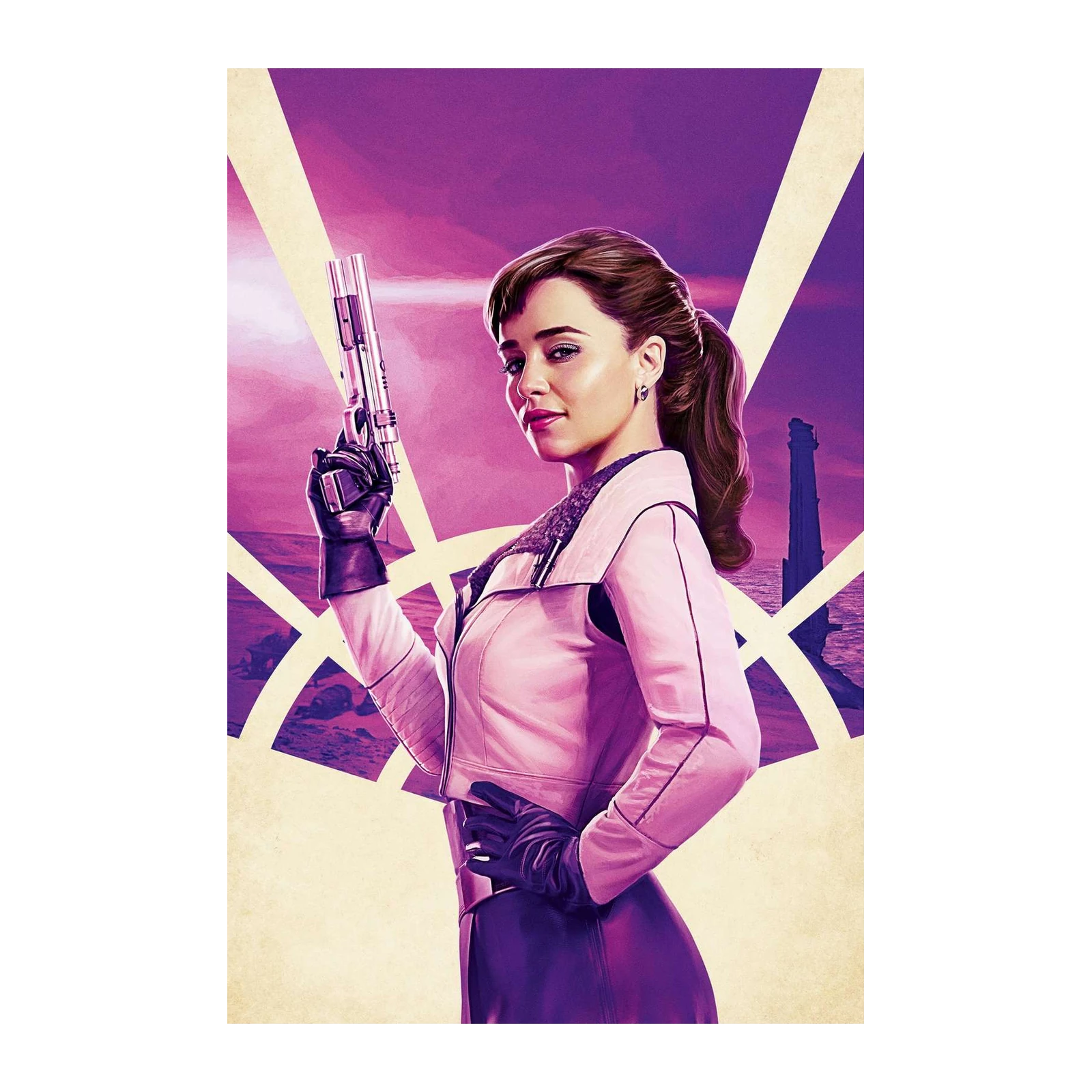 Qi'ra Galactic Style Wall Art