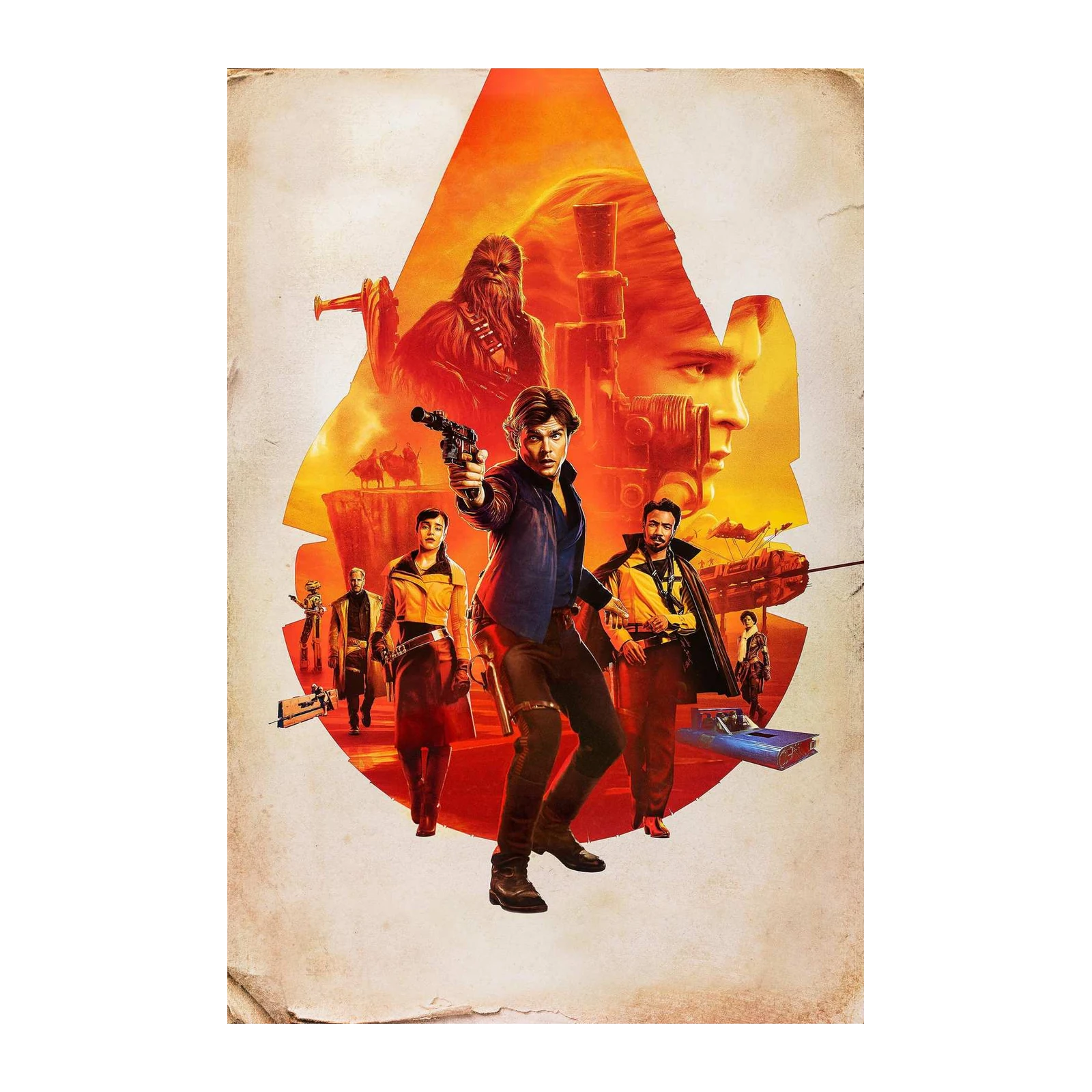 Han Solo Adventure Star Wars Wall Art