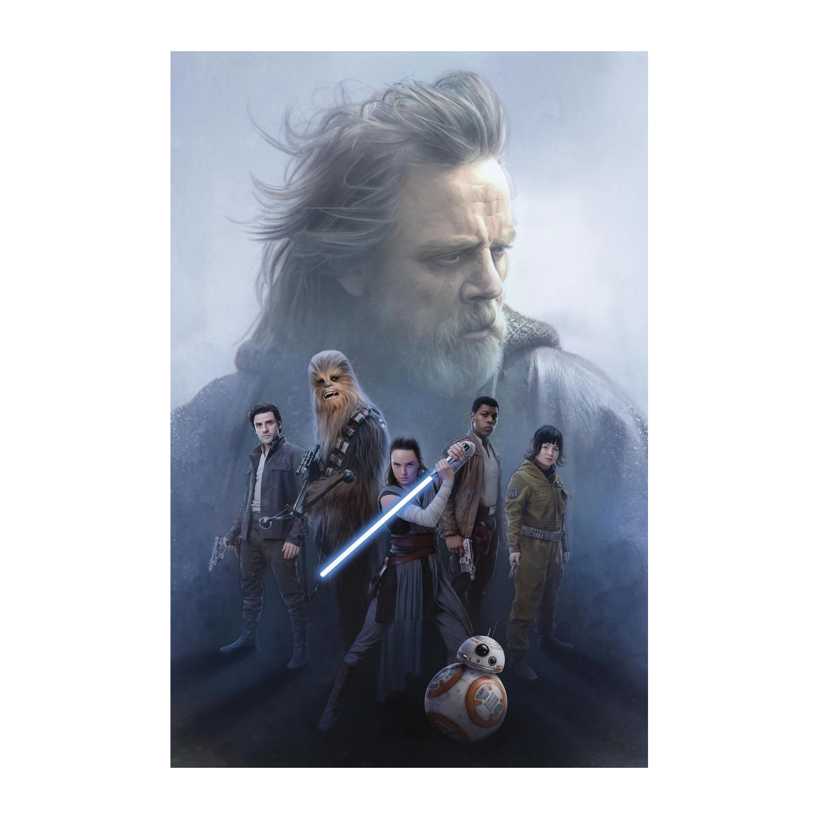 Star Wars Saga Heroes Epic Wall Art