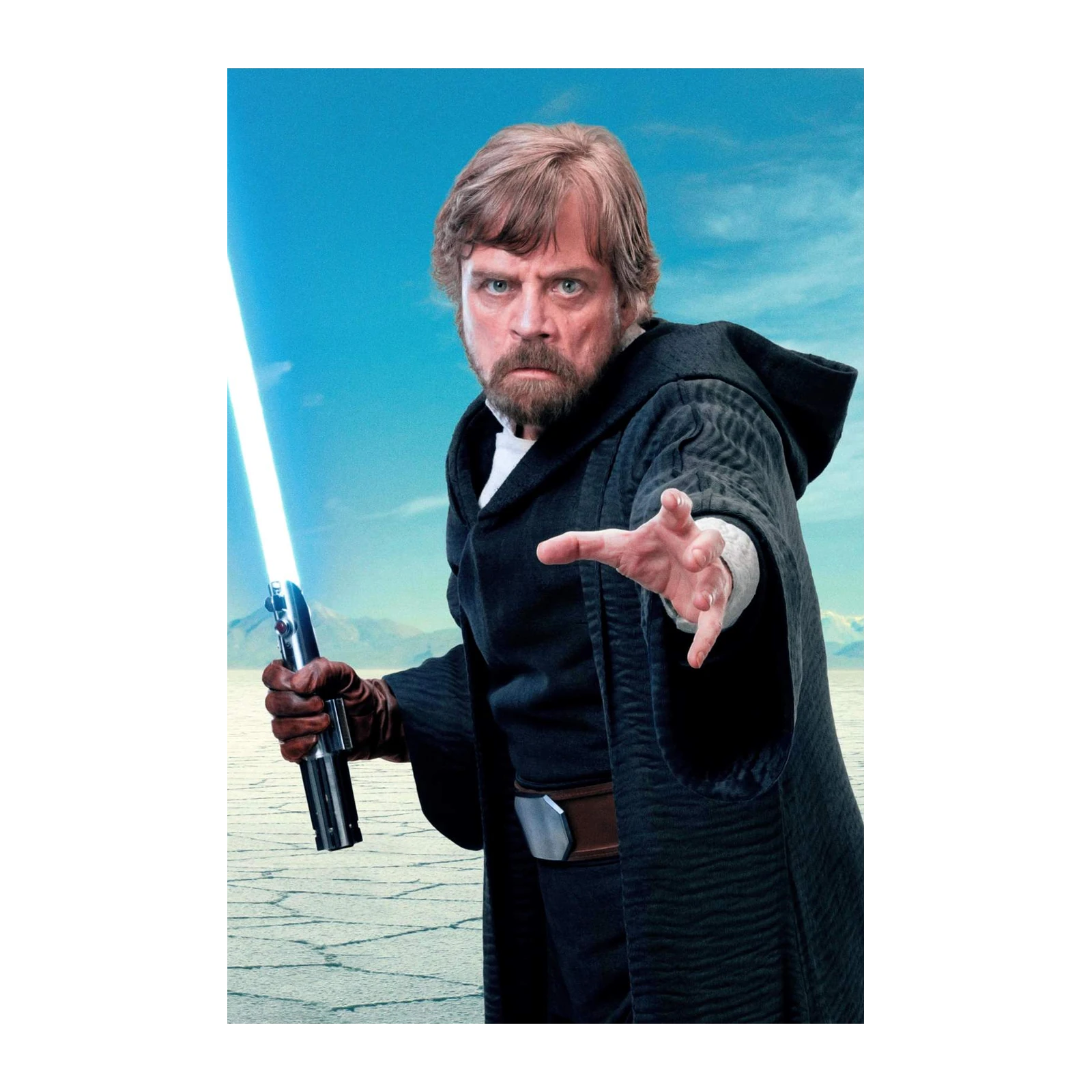 Epic Luke Skywalker Lightsaber Wall Art