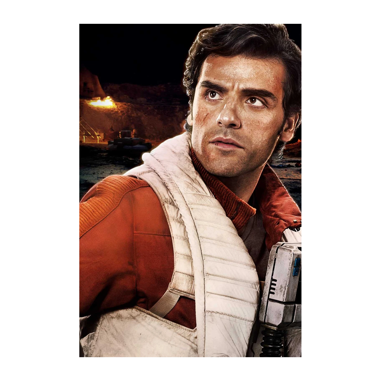 Poe Dameron Star Wars Hero Portrait Wall Art