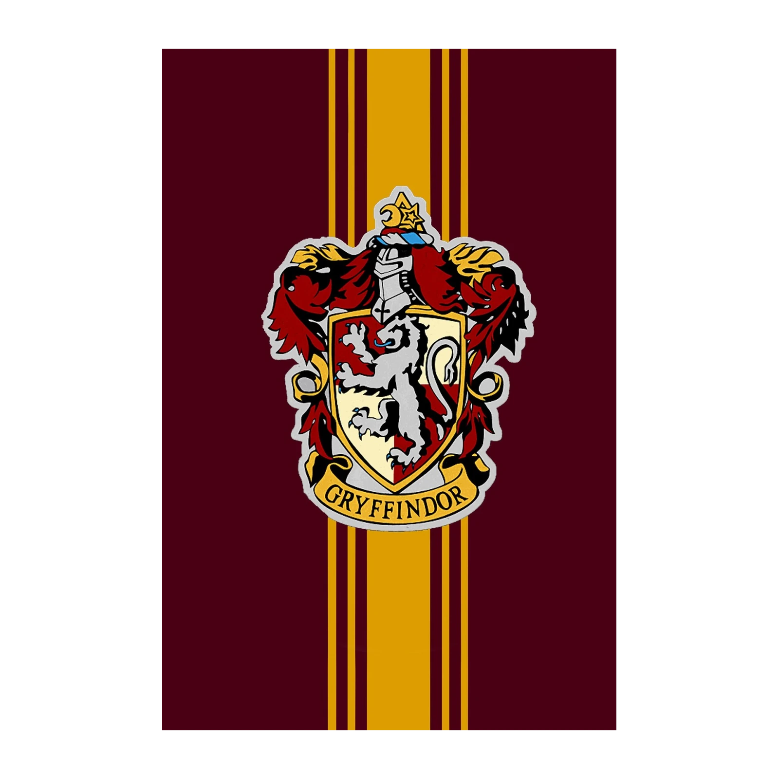 Gryffindor Crest Wall Art - Wizarding World Decor