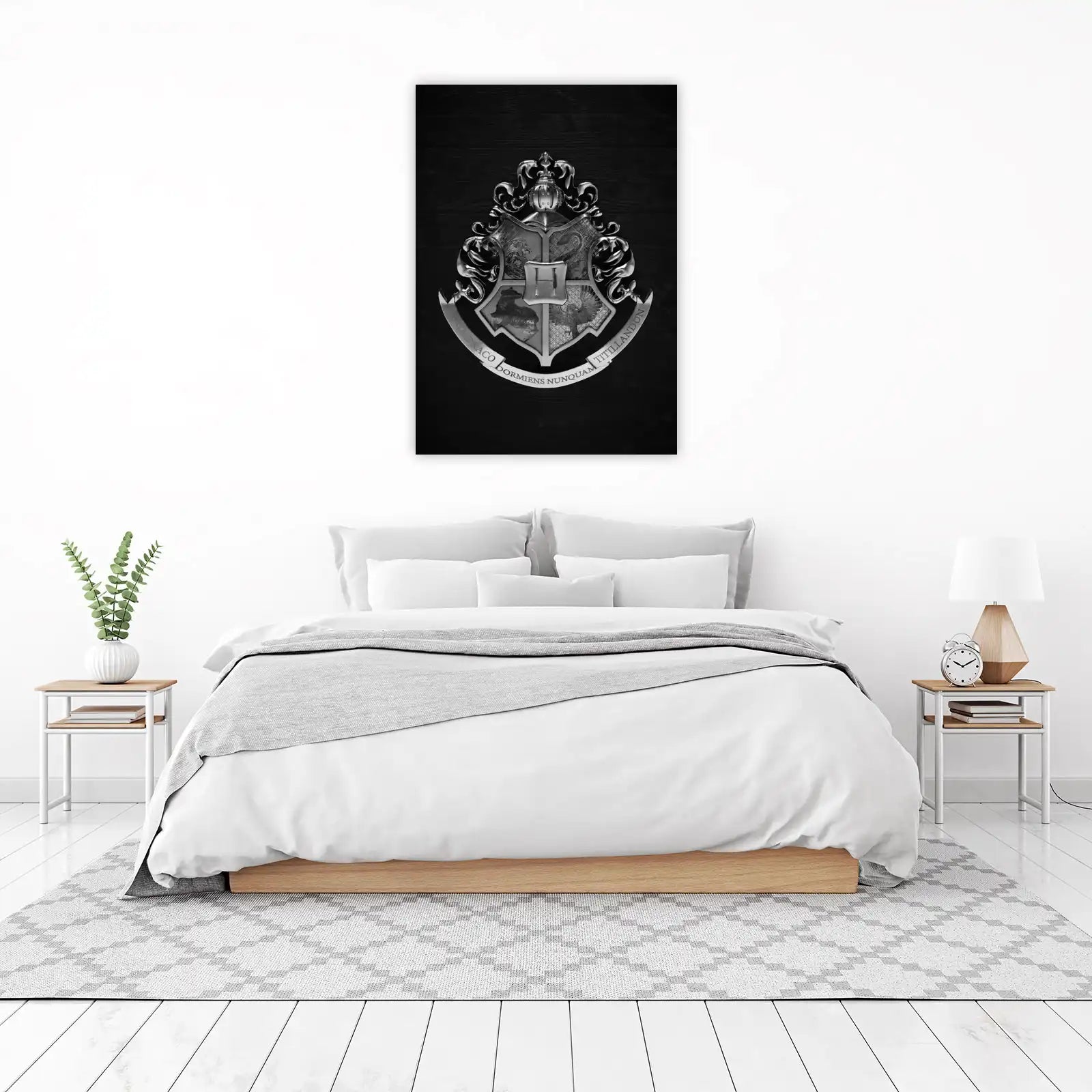 Wizarding School Crest Wall Art