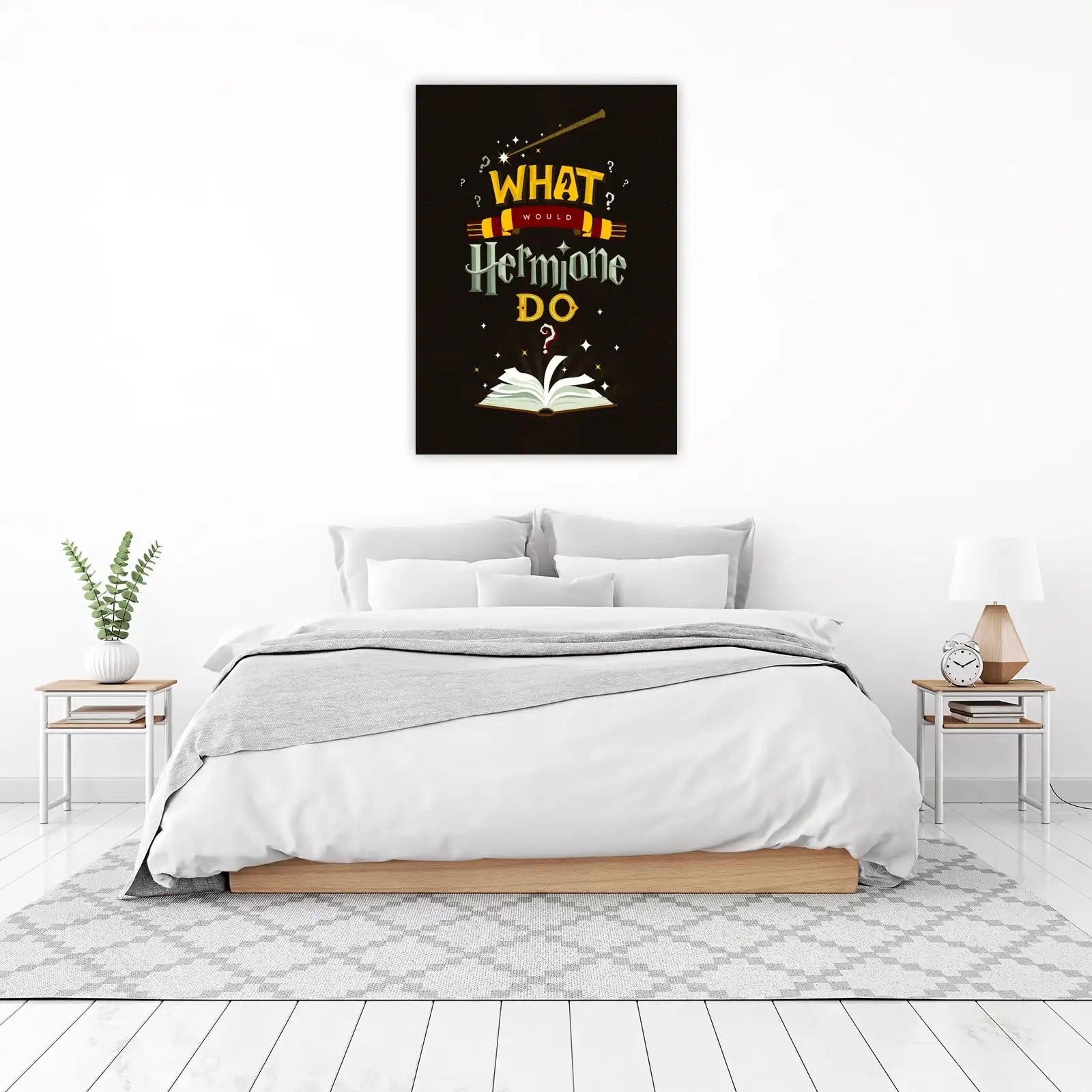 What Would Hermione Do? Magical Wisdom Wall Art