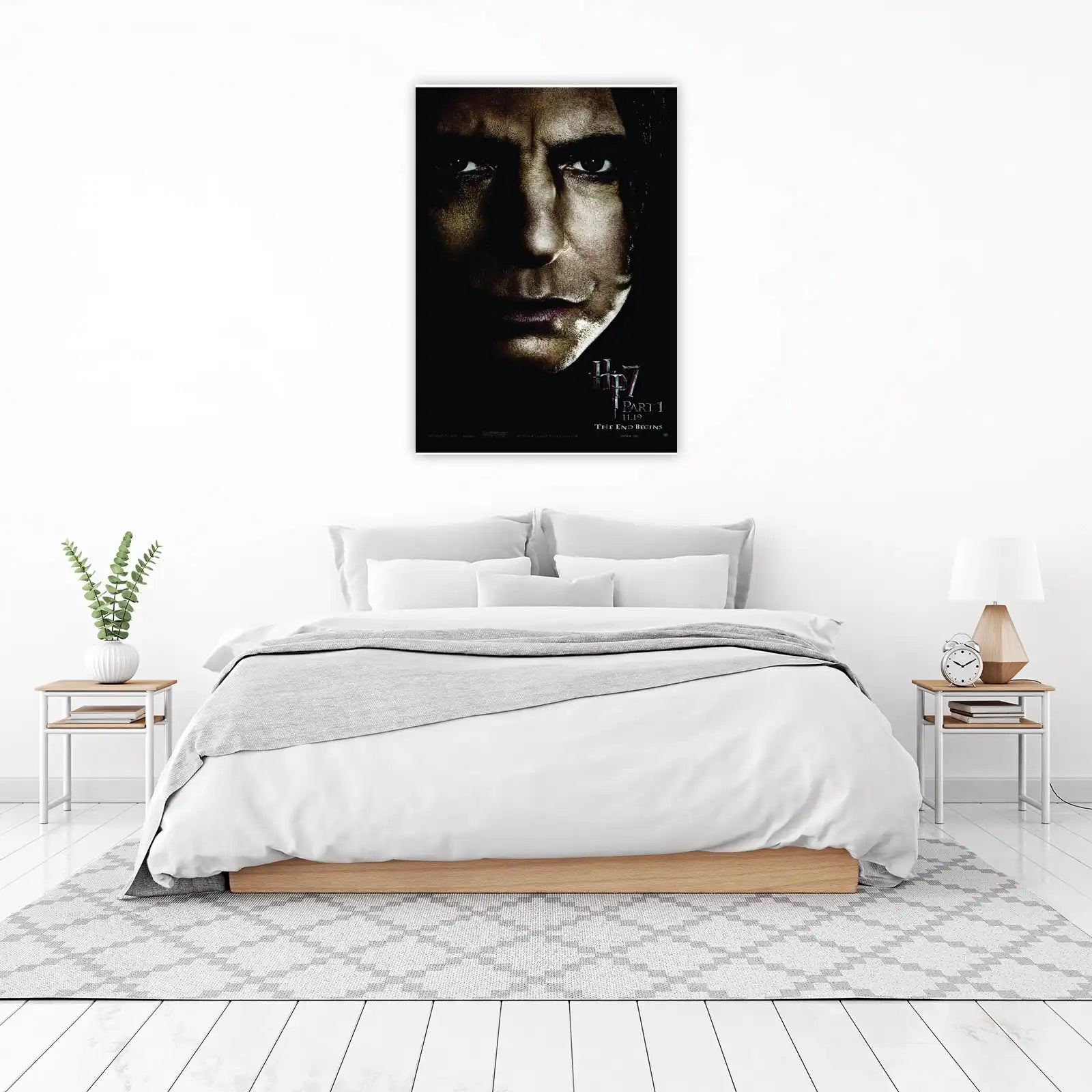 Intense Severus Snape Harry Potter Wall Art
