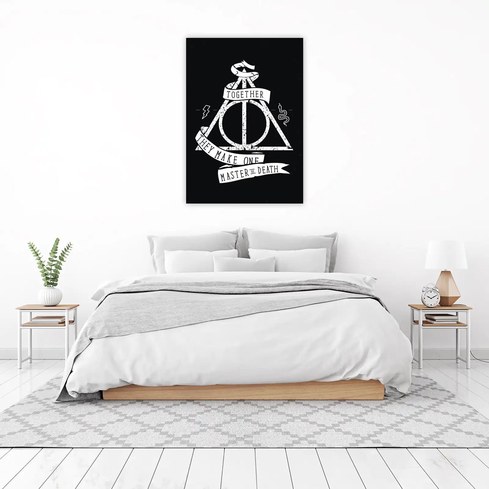 Deathly Hallows Quote Wall Art