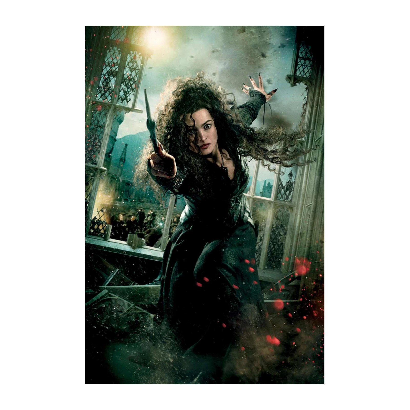 Bellatrix Lestrange Dark Magic Wall Art