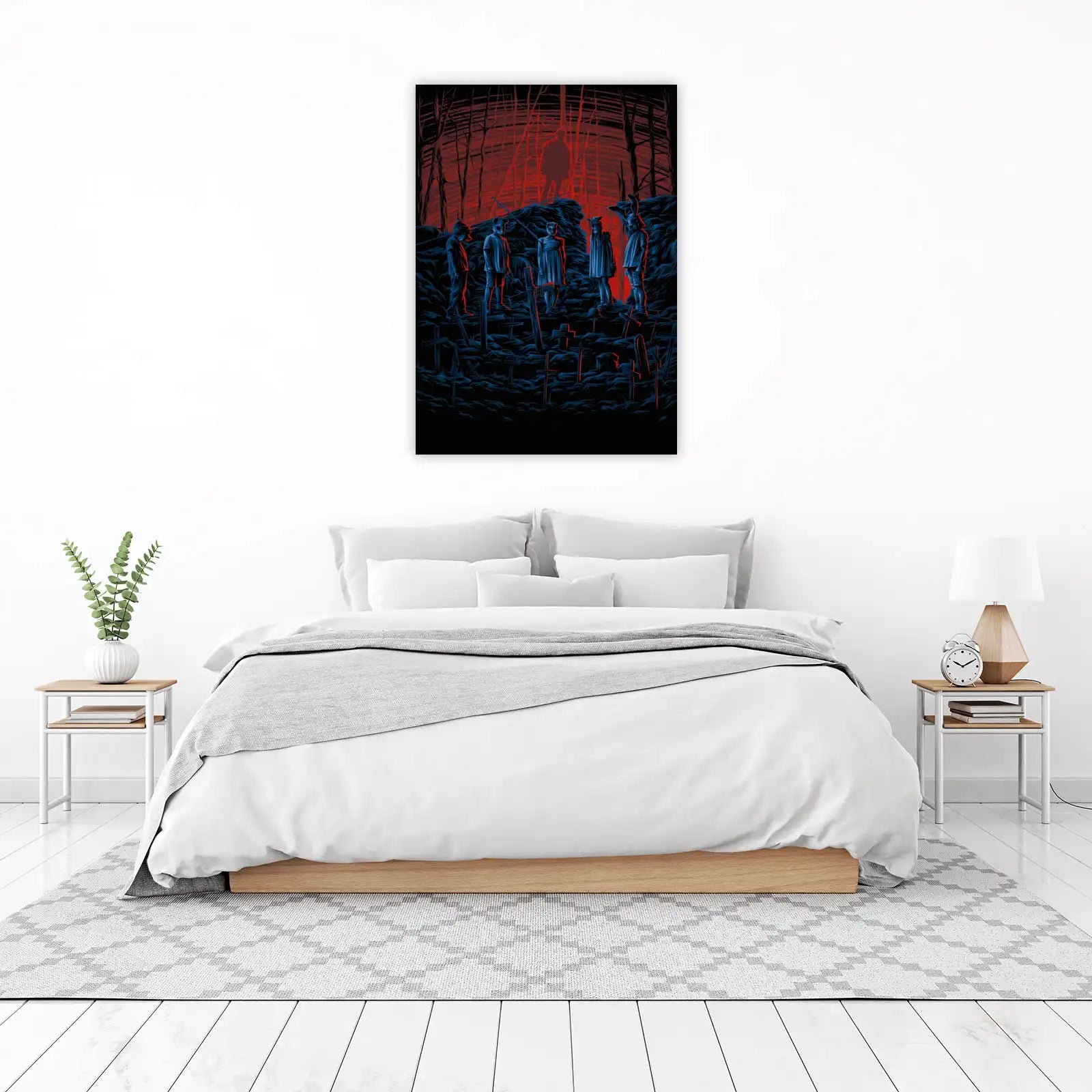 Mysterious Forest Figures Wall Art