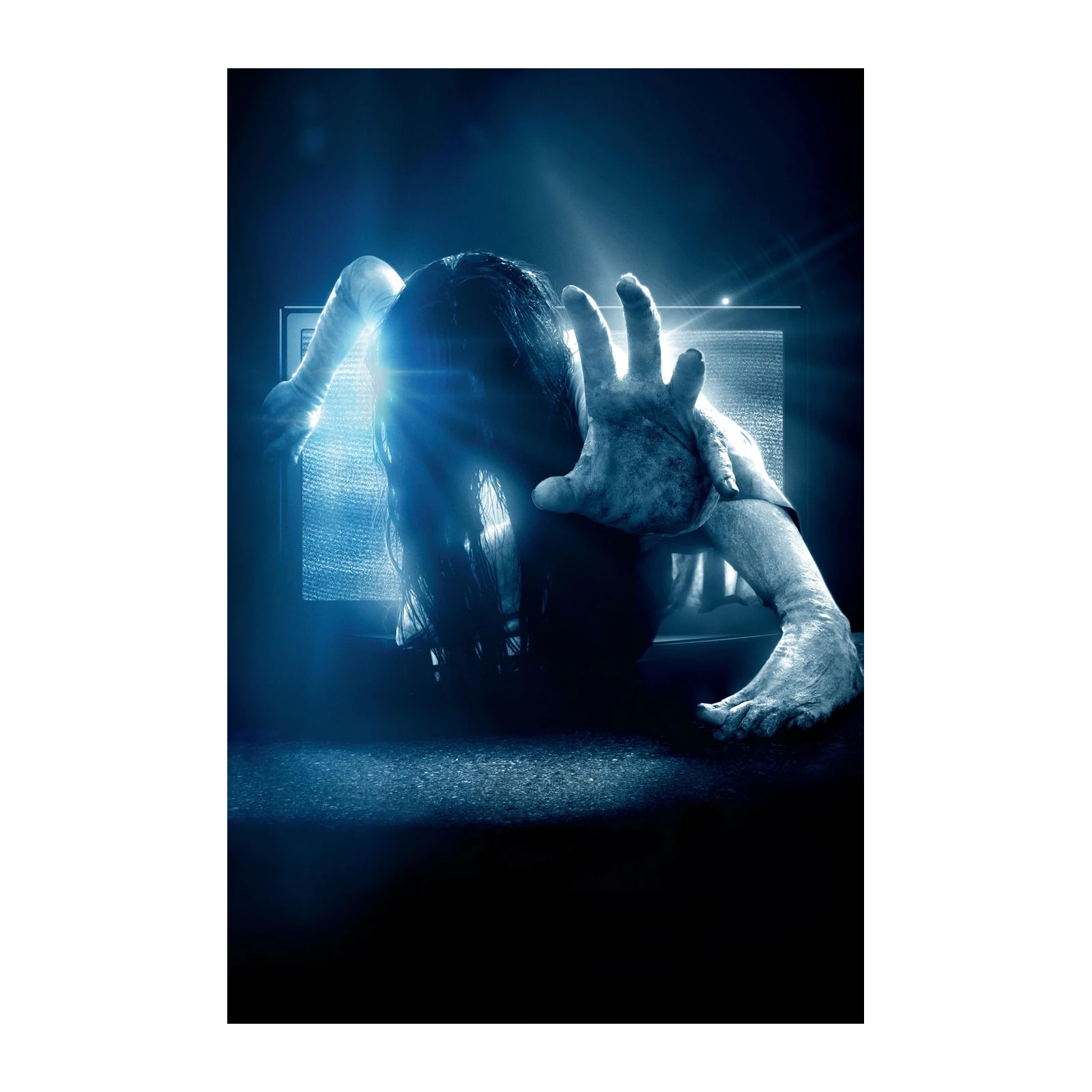 Haunting Horror Figure TV Wall Art