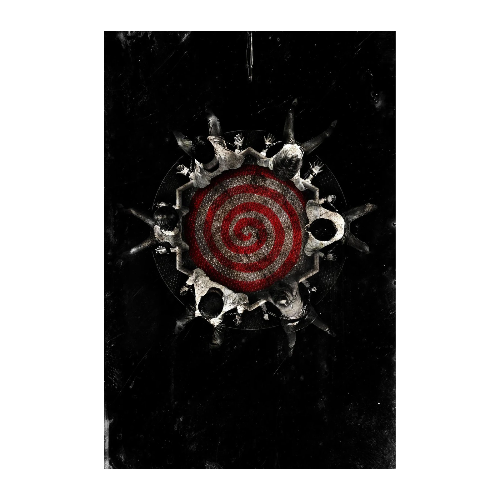 Saw Spiral Trap Horror Wall Art