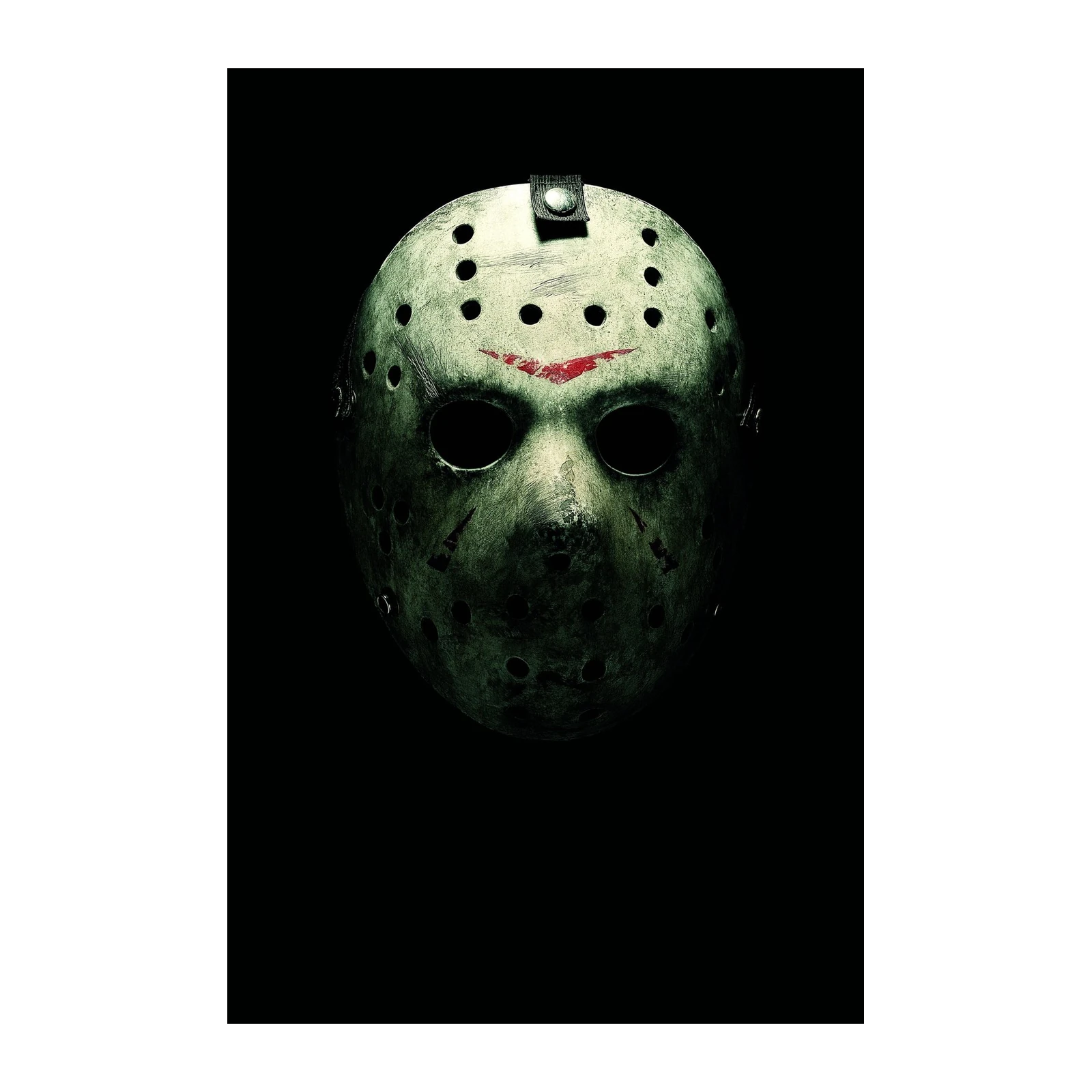 Iconic Horror Mask "Friday the 13th" Wall Art