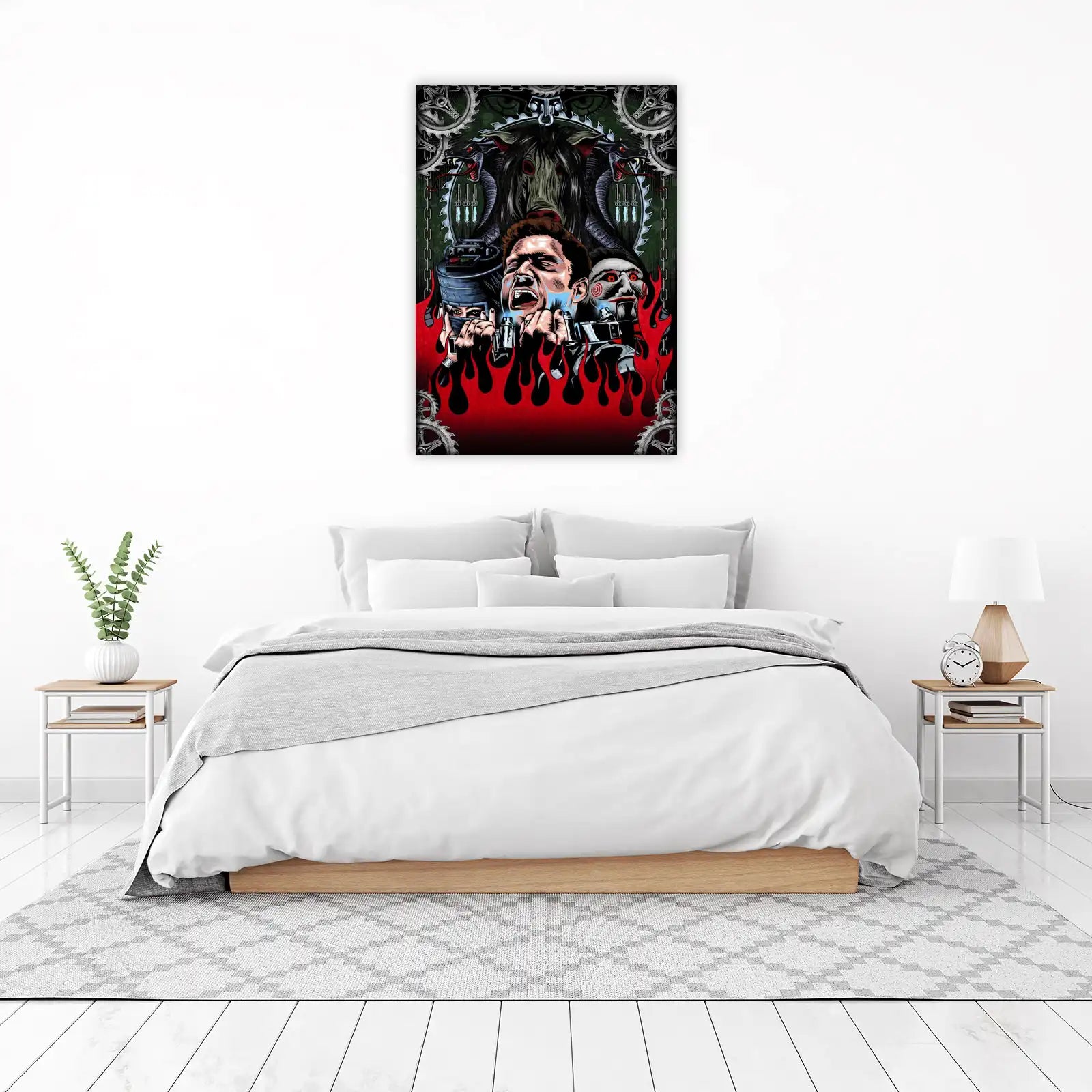 Horror Movie Fan Art Wall Art