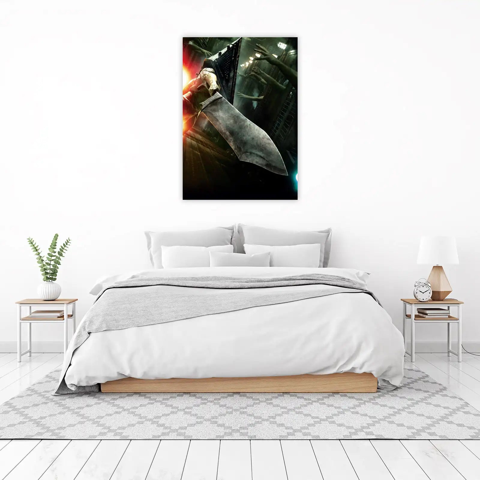 Pyramid Head Nightmare Wall Art