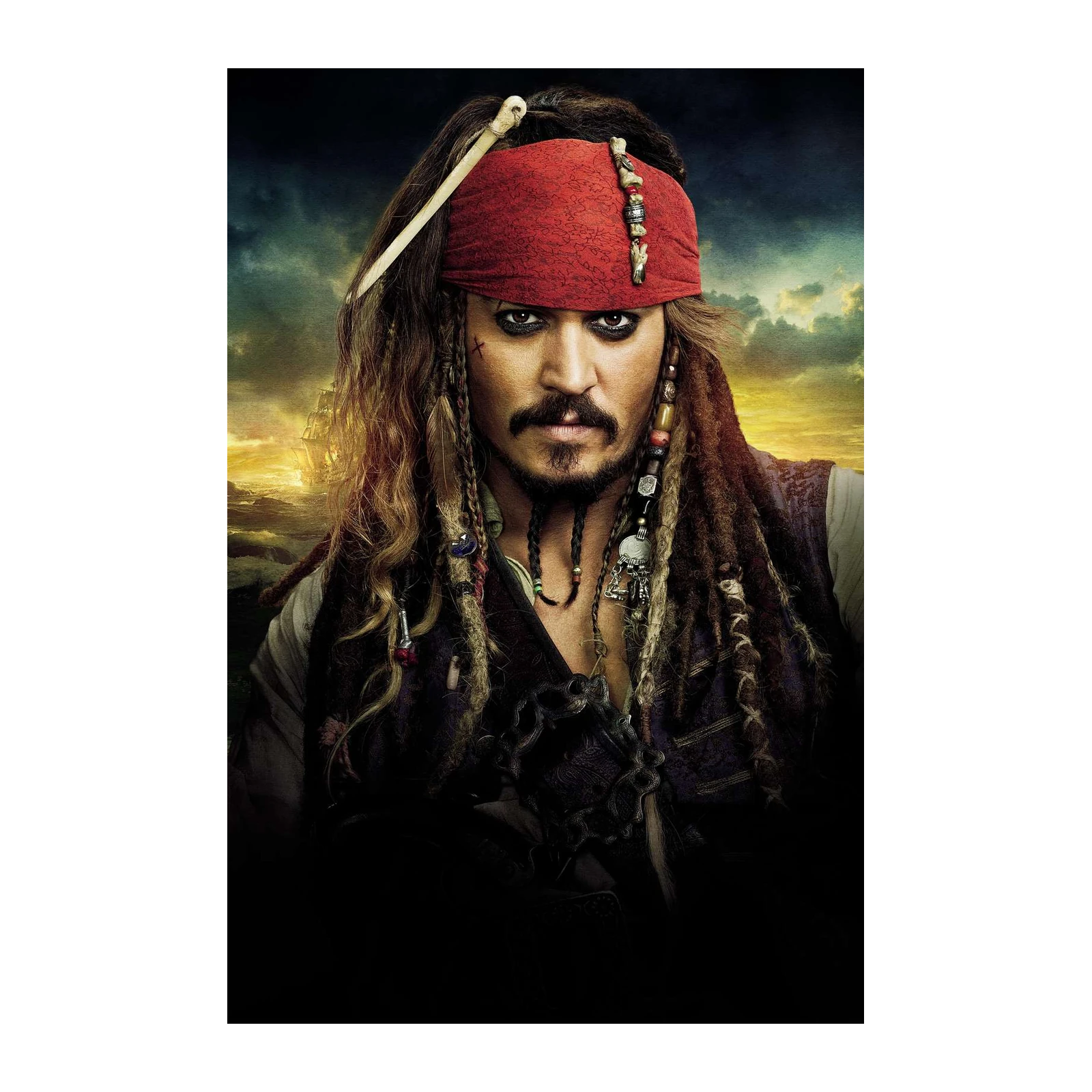 Captain Jack Sparrow Pirate Wall Art