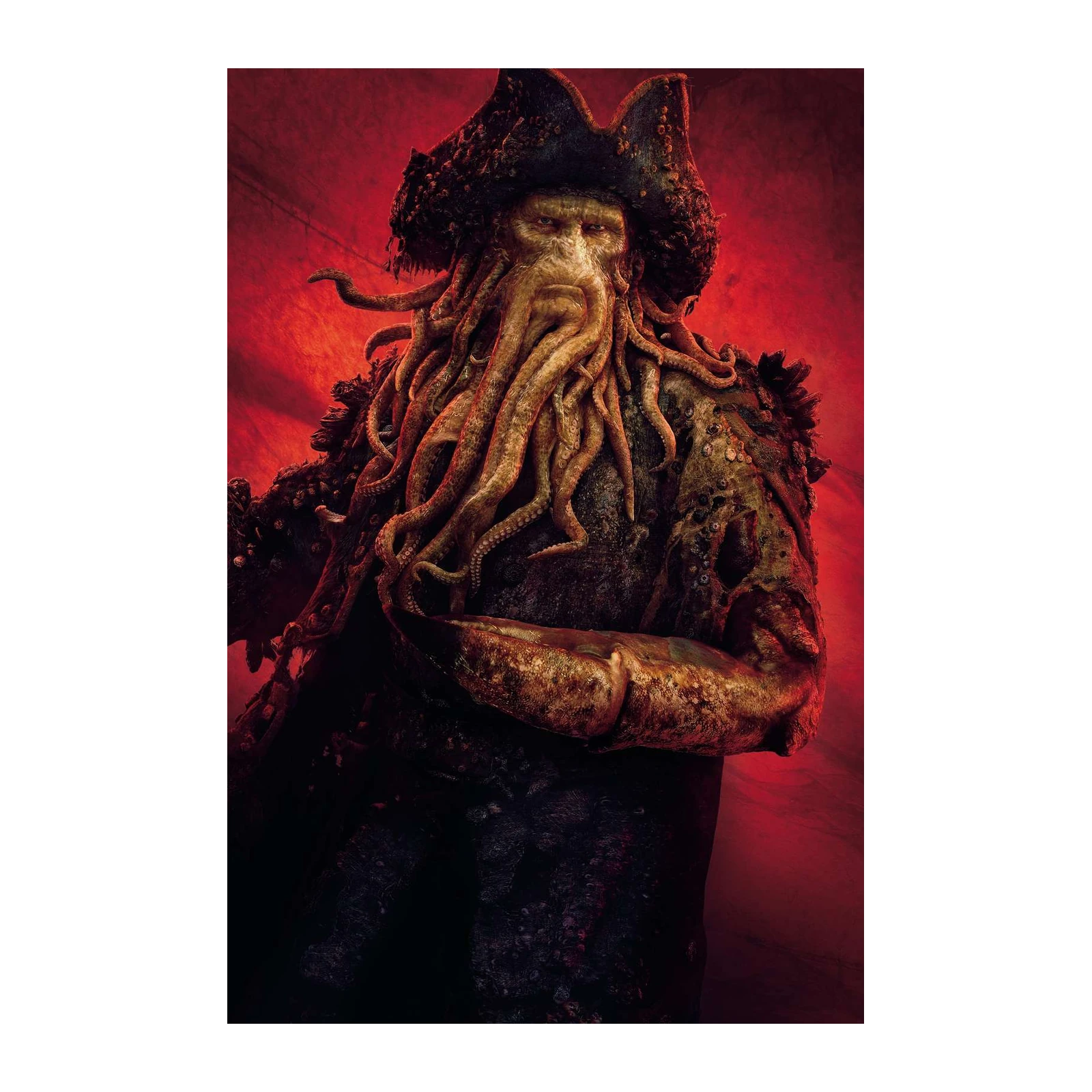 Davy Jones Tentacle Portrait Wall Art