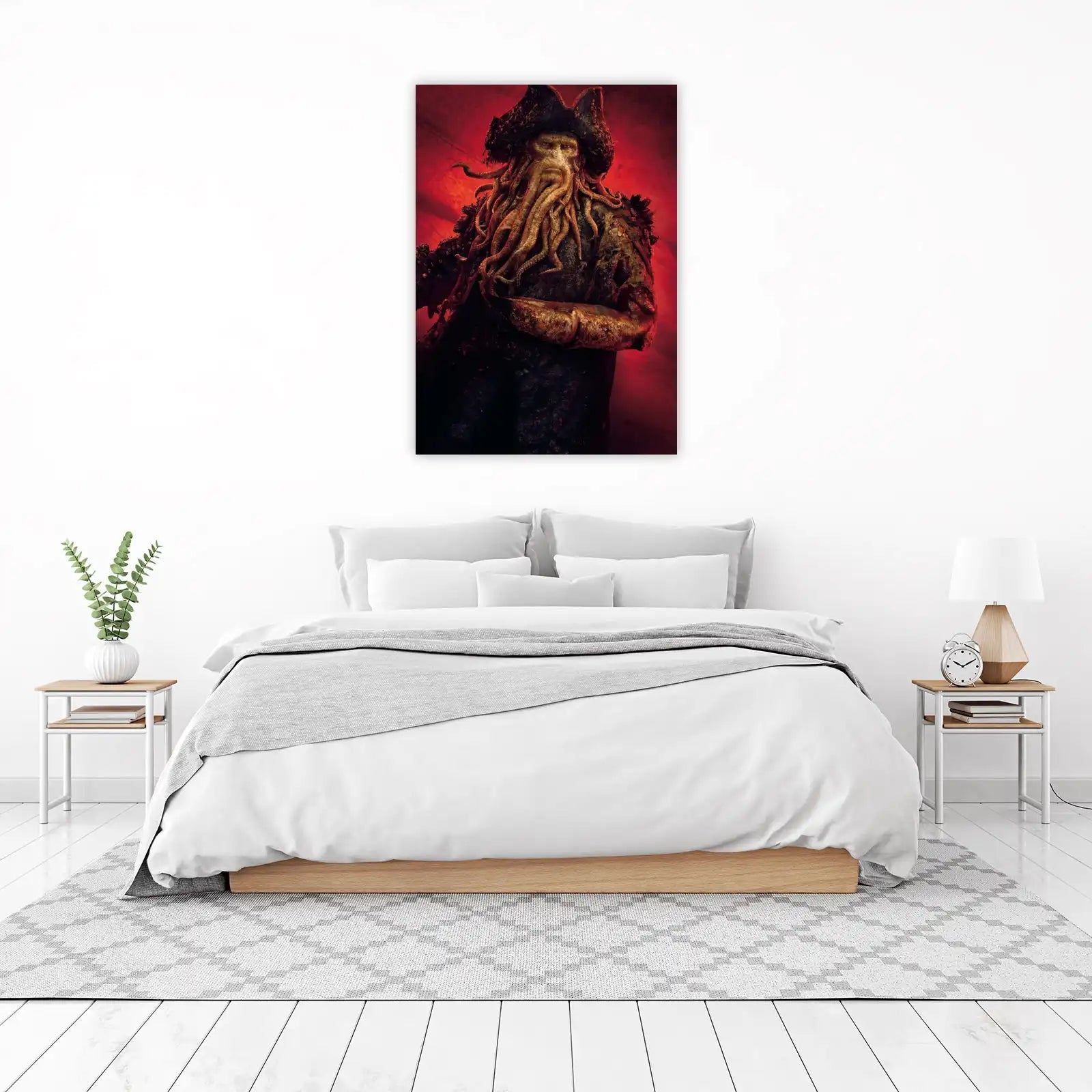 Davy Jones Tentacle Portrait Wall Art