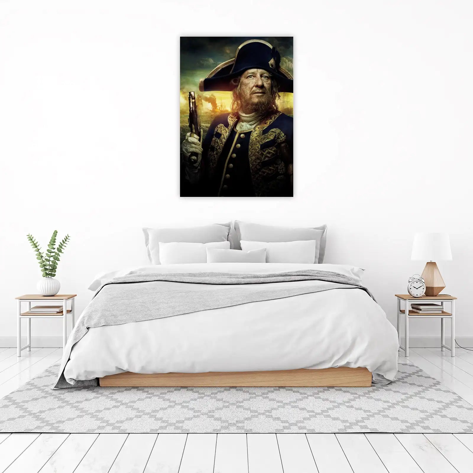 Iconic Pirate Lord Wall Art - Nautical Wall Art