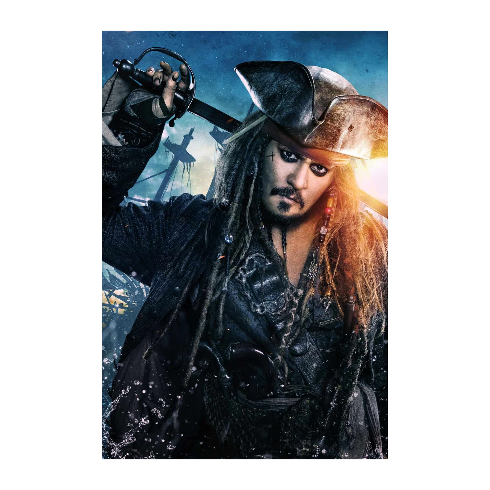 Jack Sparrow Pirate Adventure Wall Art