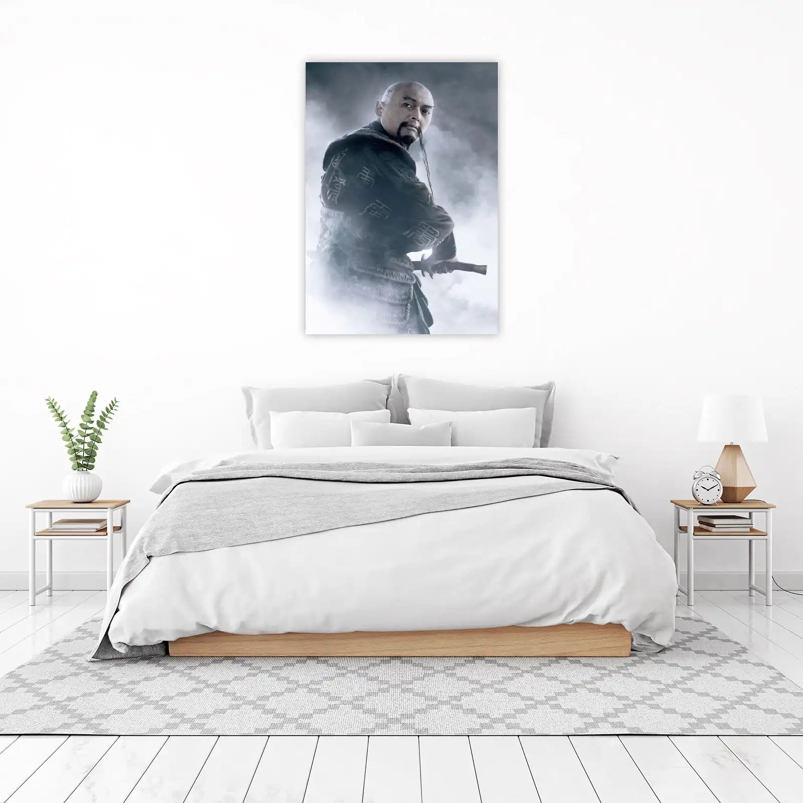 Mulan's Fierce General Khan Wall Art