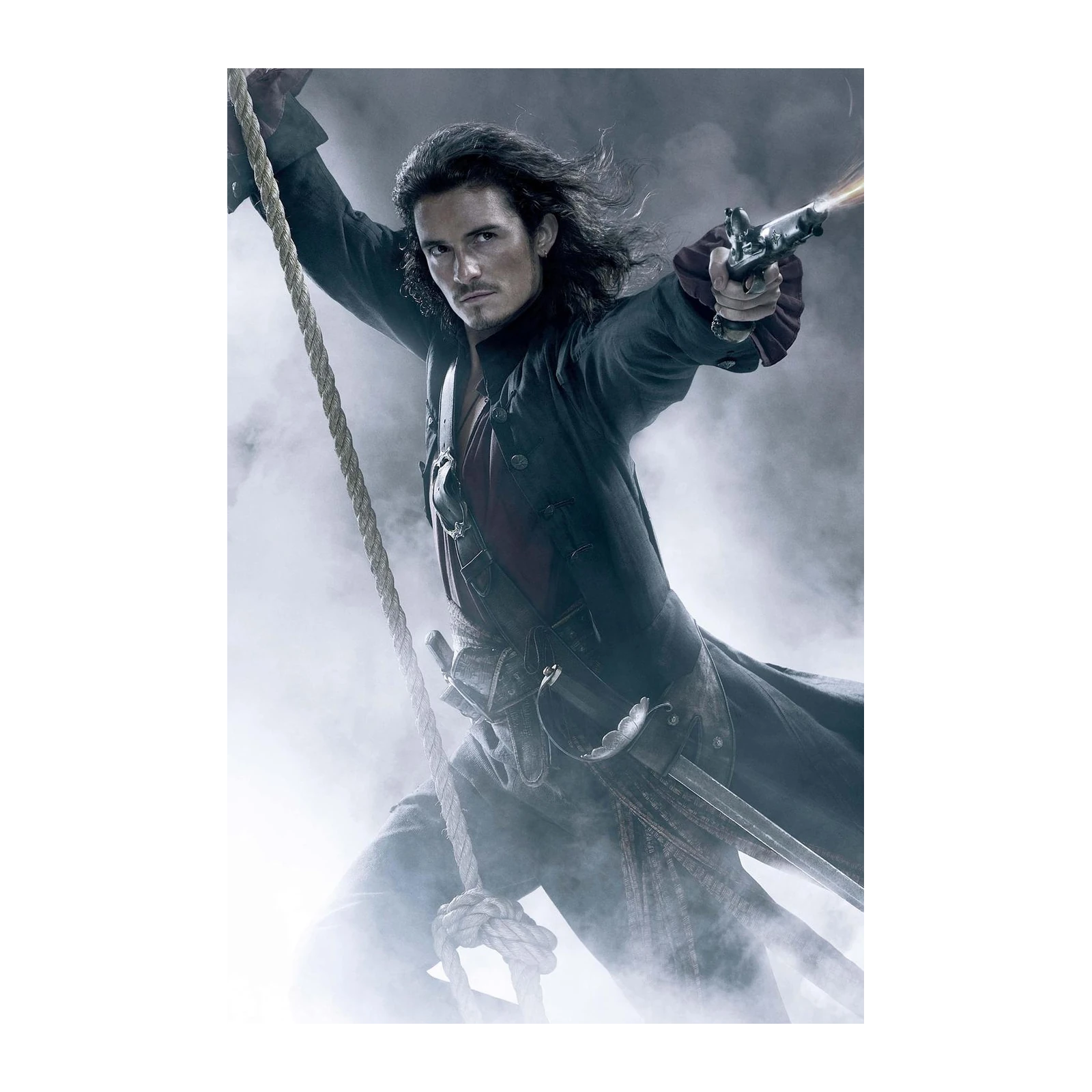 Swashbuckling Pirate Action Wall Art