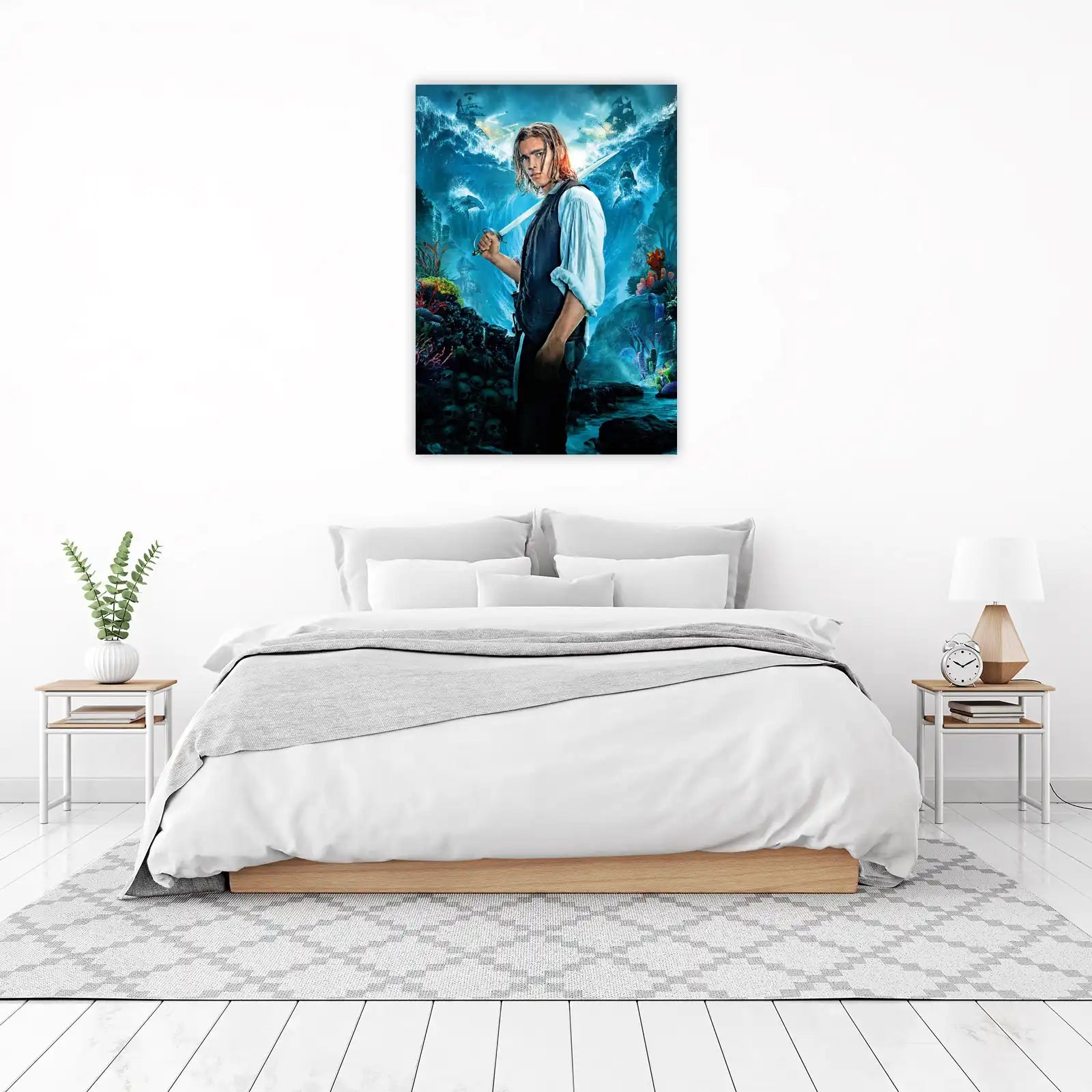 Pirate Adventure Sword Action Wall Art