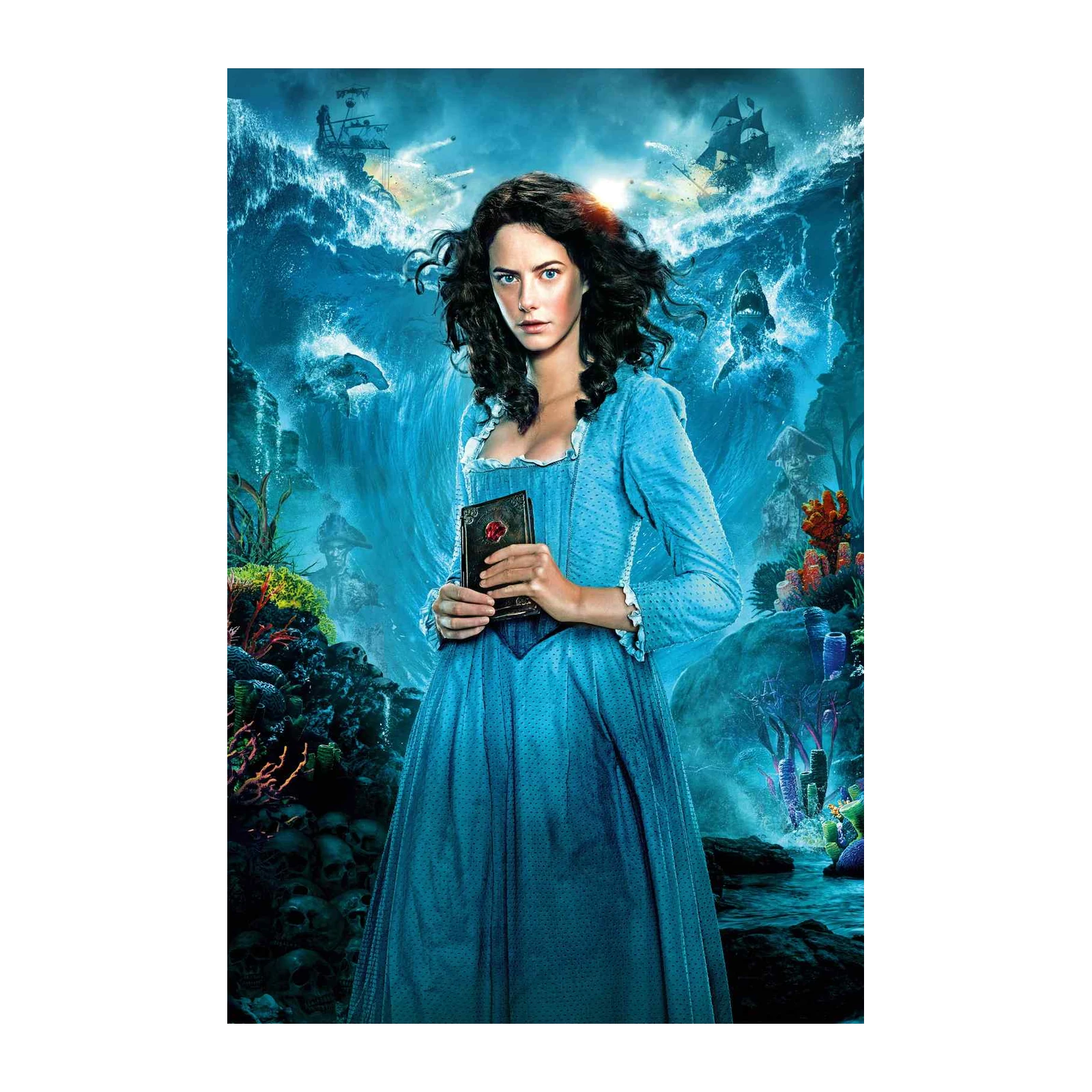 Mysterious Siren Turquoise Adventure Wall Art