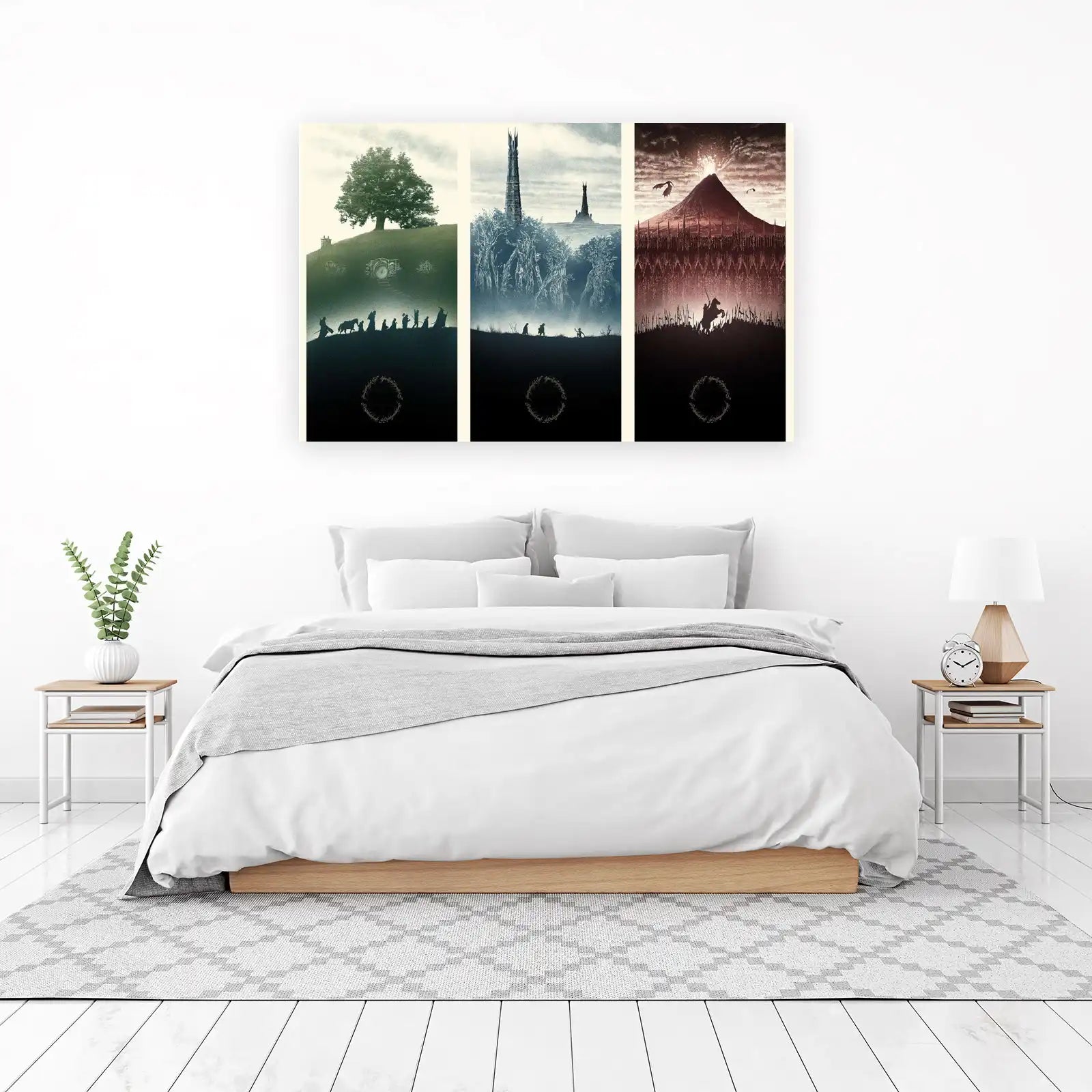 Epic Fantasy Middle-earth Adventure Wall Art