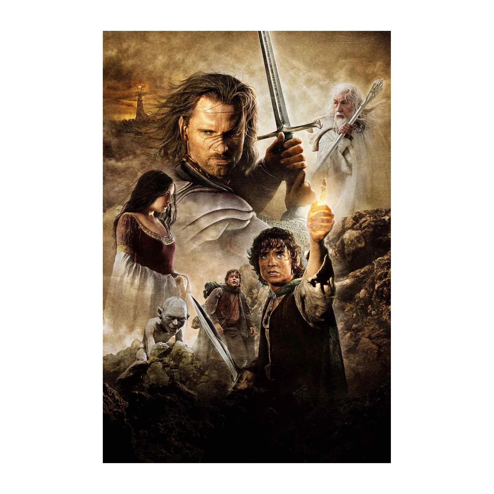 Epic Lord of the Rings Saga Wall Art