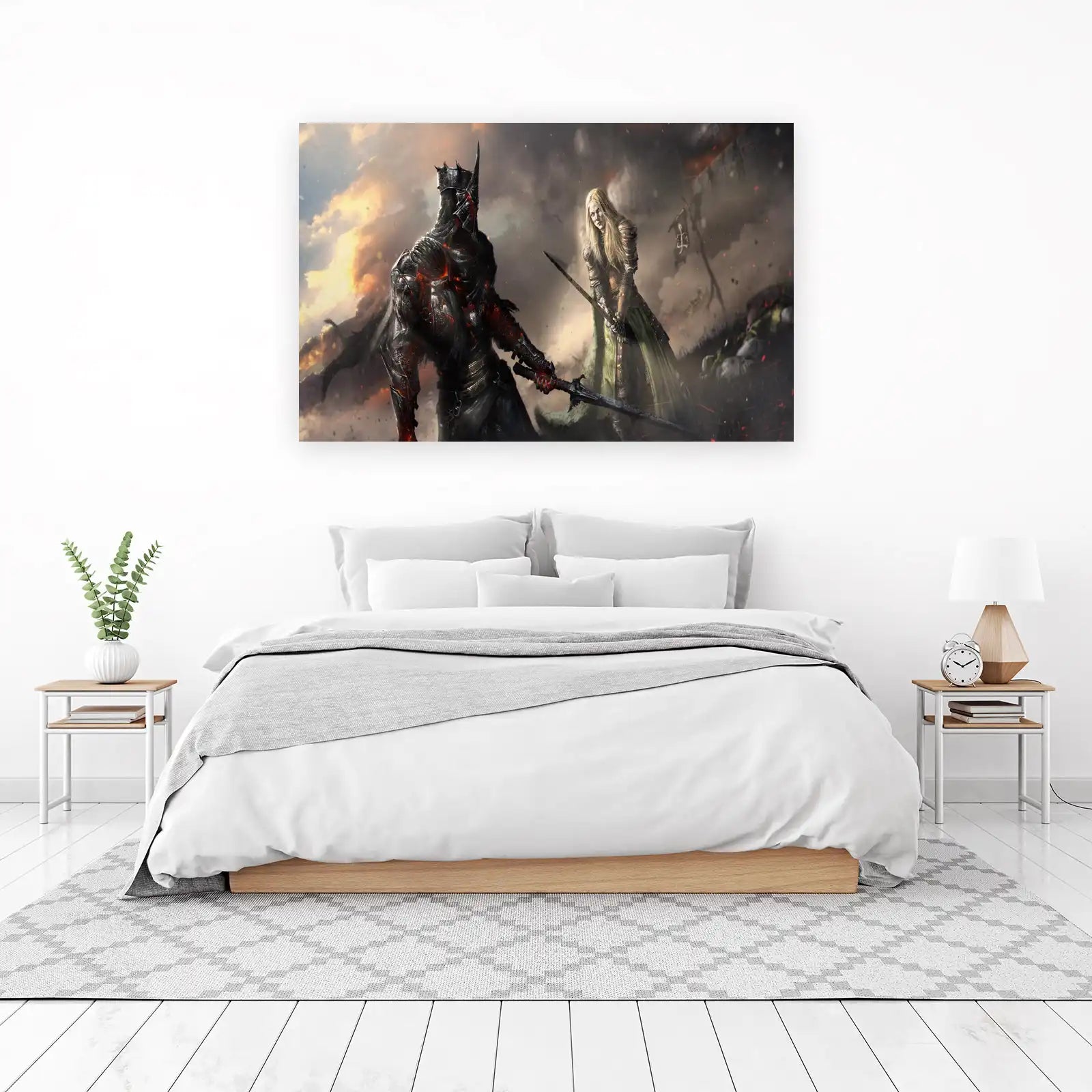 Epic Fantasy Battle Wall Art