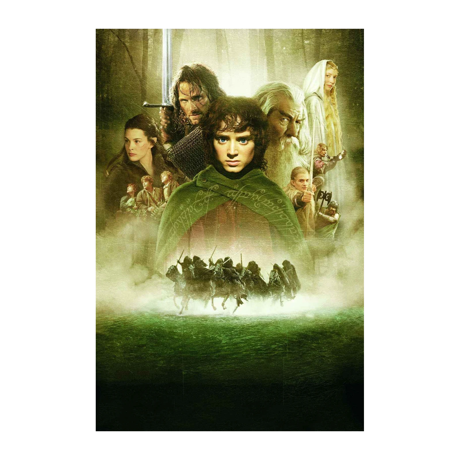 Epic Fellowship of the Ring Wall Art