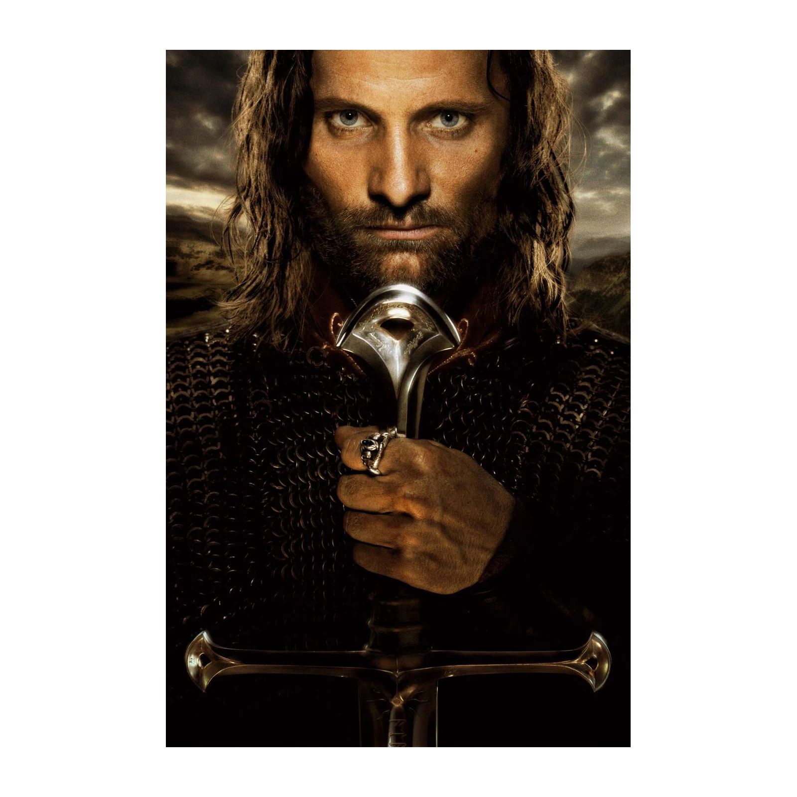 Epic Aragorn Warrior Wall Art