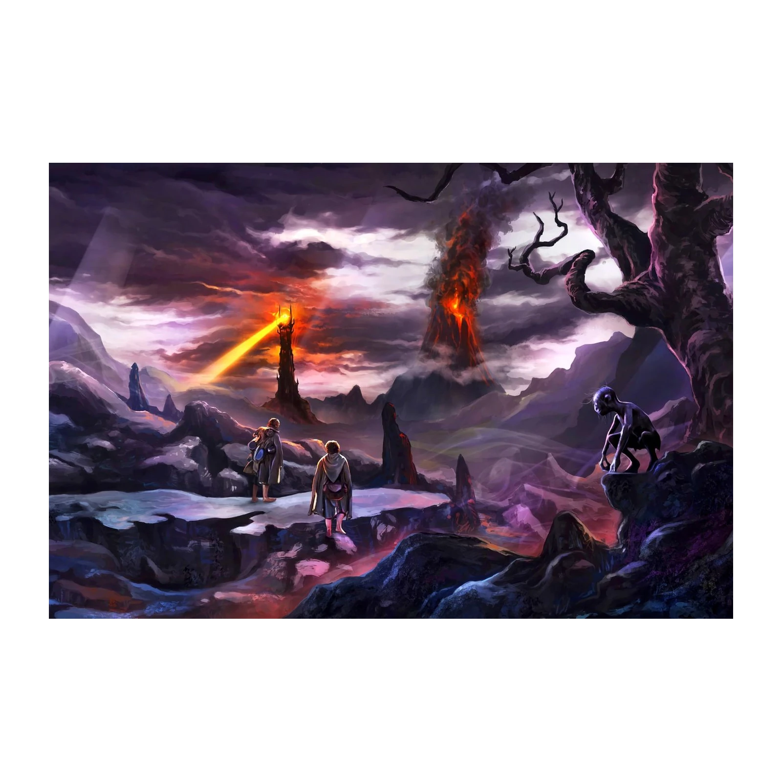 Epic Middle-earth Journey Wall Art