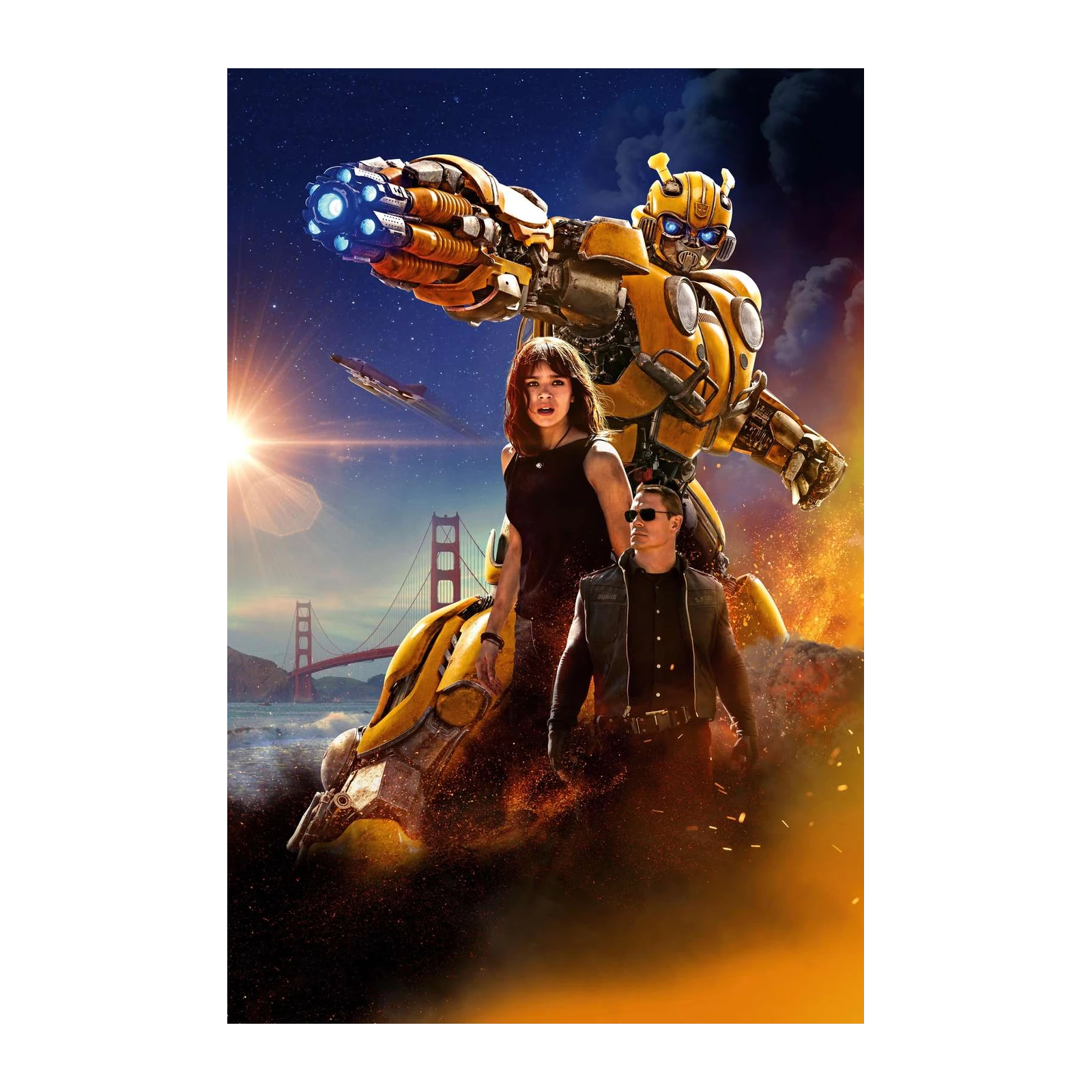 Bumblebee & Friends Golden Gate Wall Art
