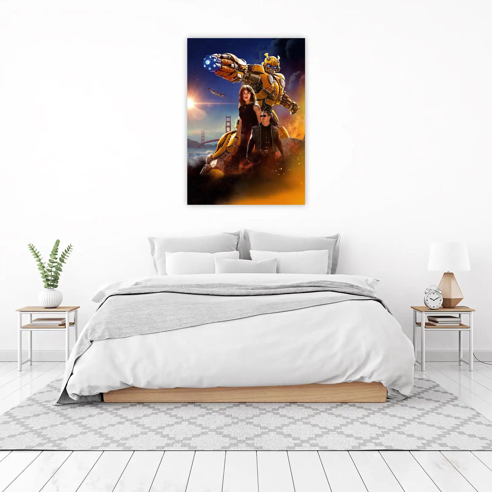 Bumblebee & Friends Golden Gate Wall Art