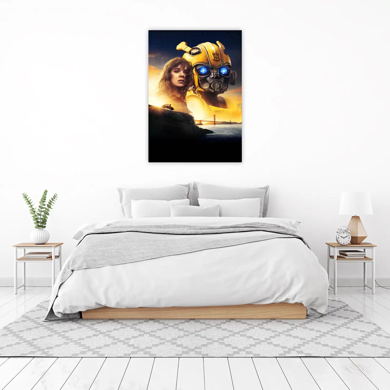 Bumblebee & Hailee Steinfeld Movie Wall Art