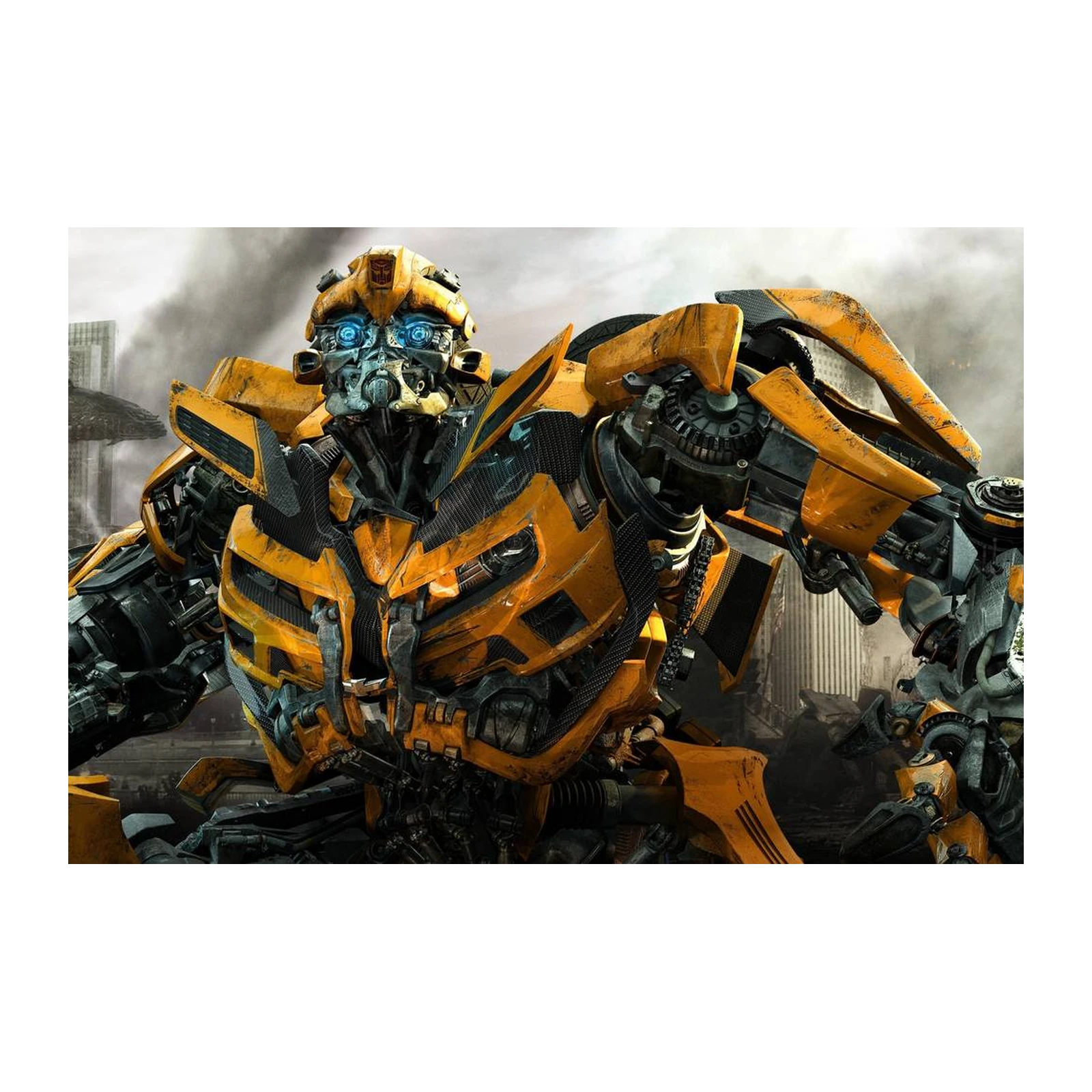 Bumblebee Action Pose Transformers Wall Art