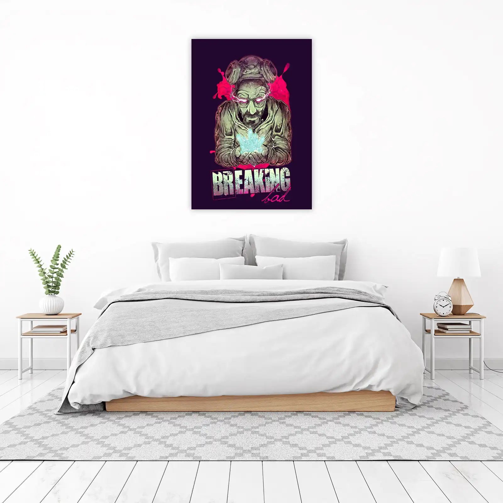 Heisenberg Crystal "Breaking Bad" Wall Art