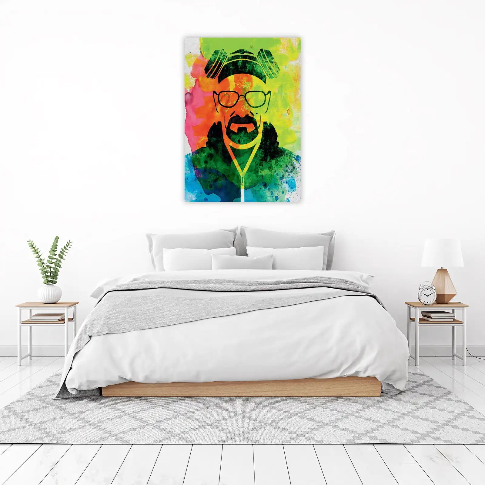 Bold Heisenberg Watercolor Wall Art