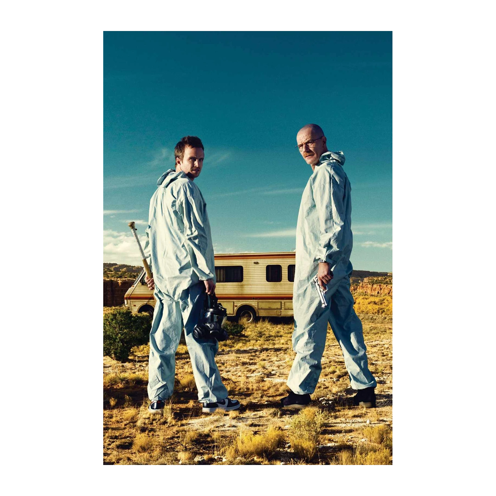 Iconic Duo Breaking Bad Wall Art