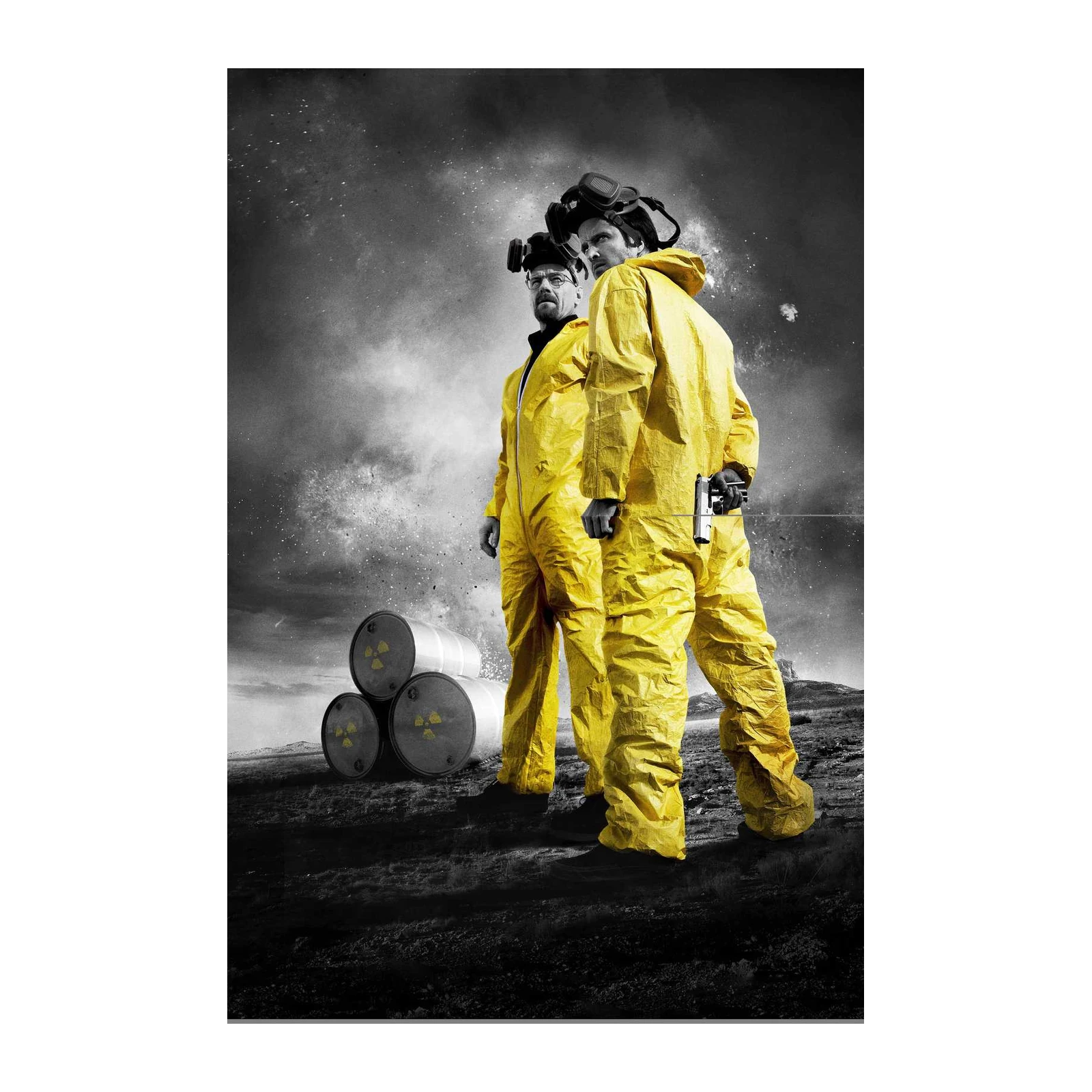 Breaking Bad Iconic Duo Yellow Suit Wall Art