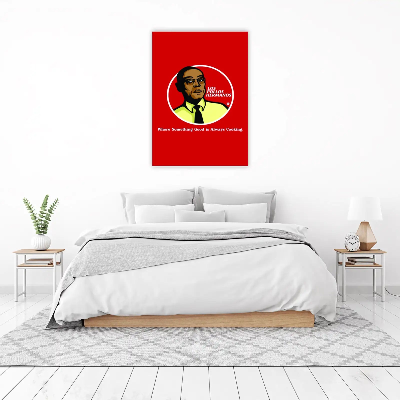 Gus Fring Los Pollos Hermanos Wall Art