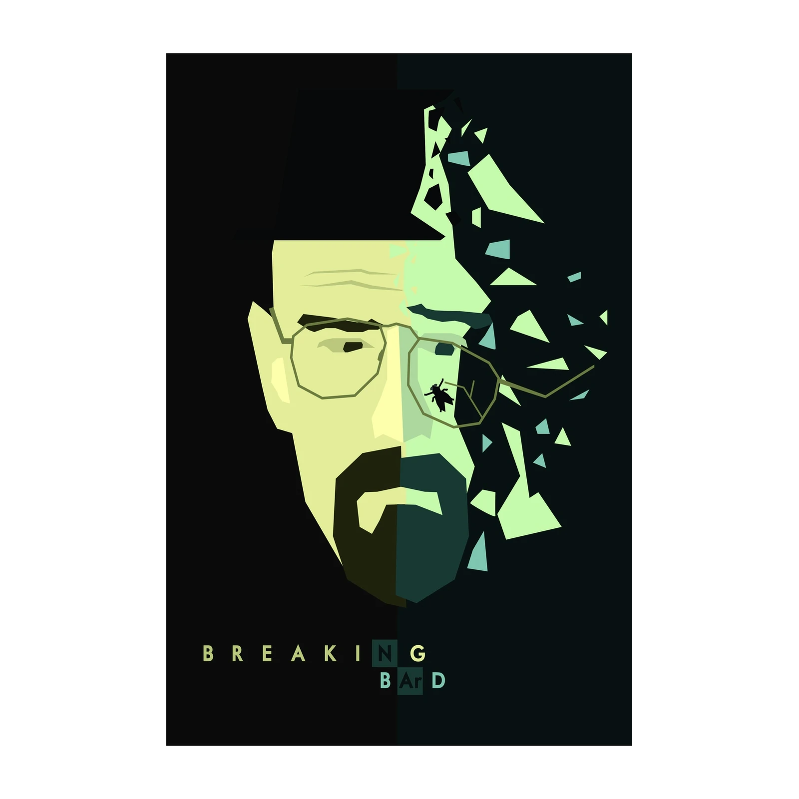 Walter White "Heisenberg" Breaking Bad Wall Art