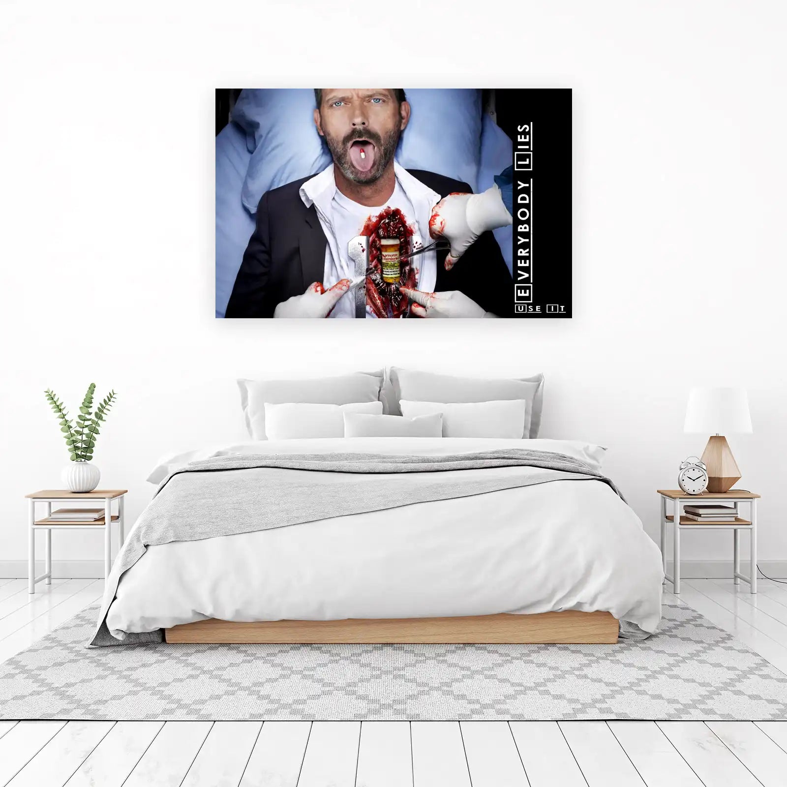 House M.D. Medical Drama Poster Wall Art