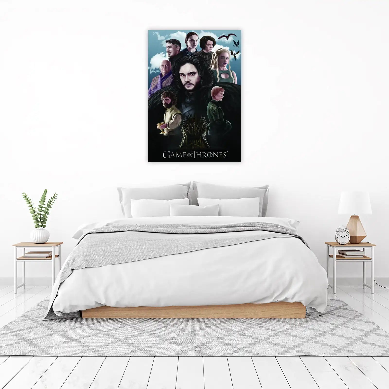 Epic Game of Thrones Characters Wall Art