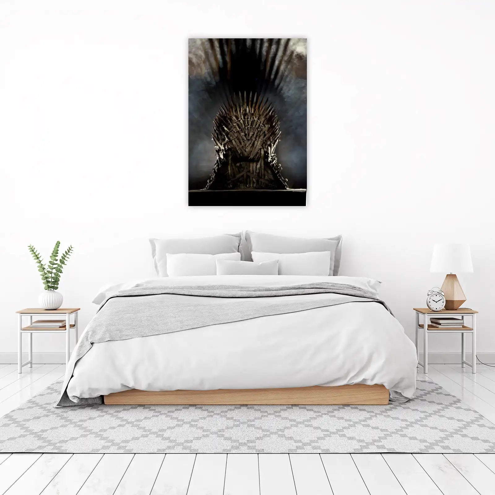 Iron Throne Epic Fantasy Wall Art