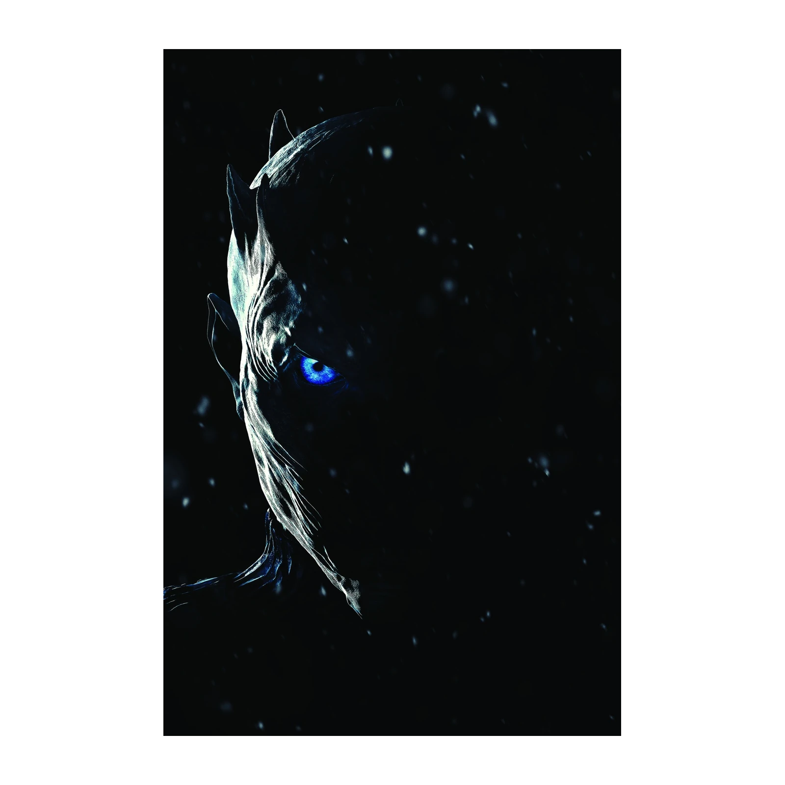Night King Blue Eye Wall Art