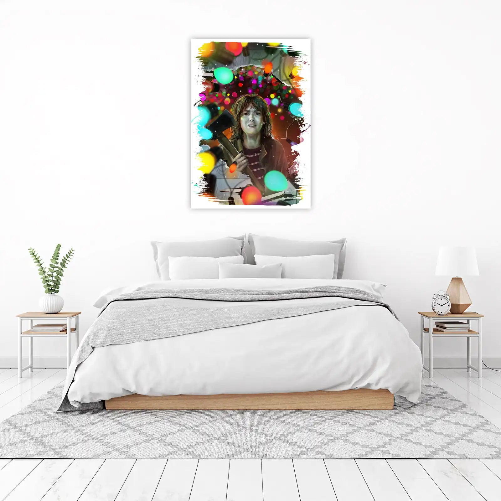 Joyce Byers Stranger Things Wall Art