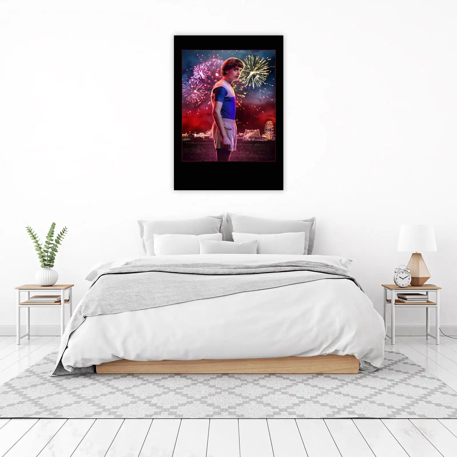 Stranger Things Will Byers Fireworks Wall Art