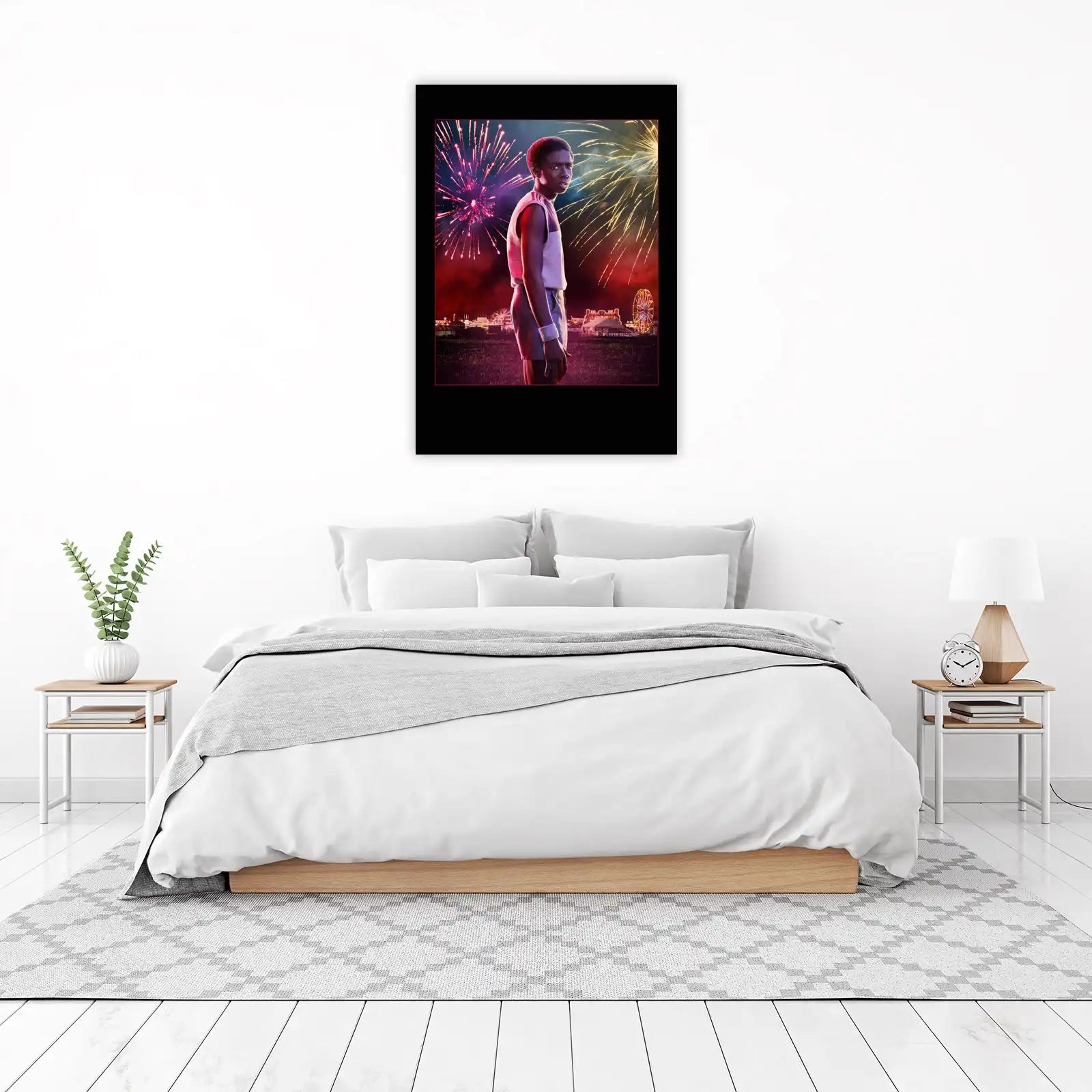 Retro Summer Night Wall Art